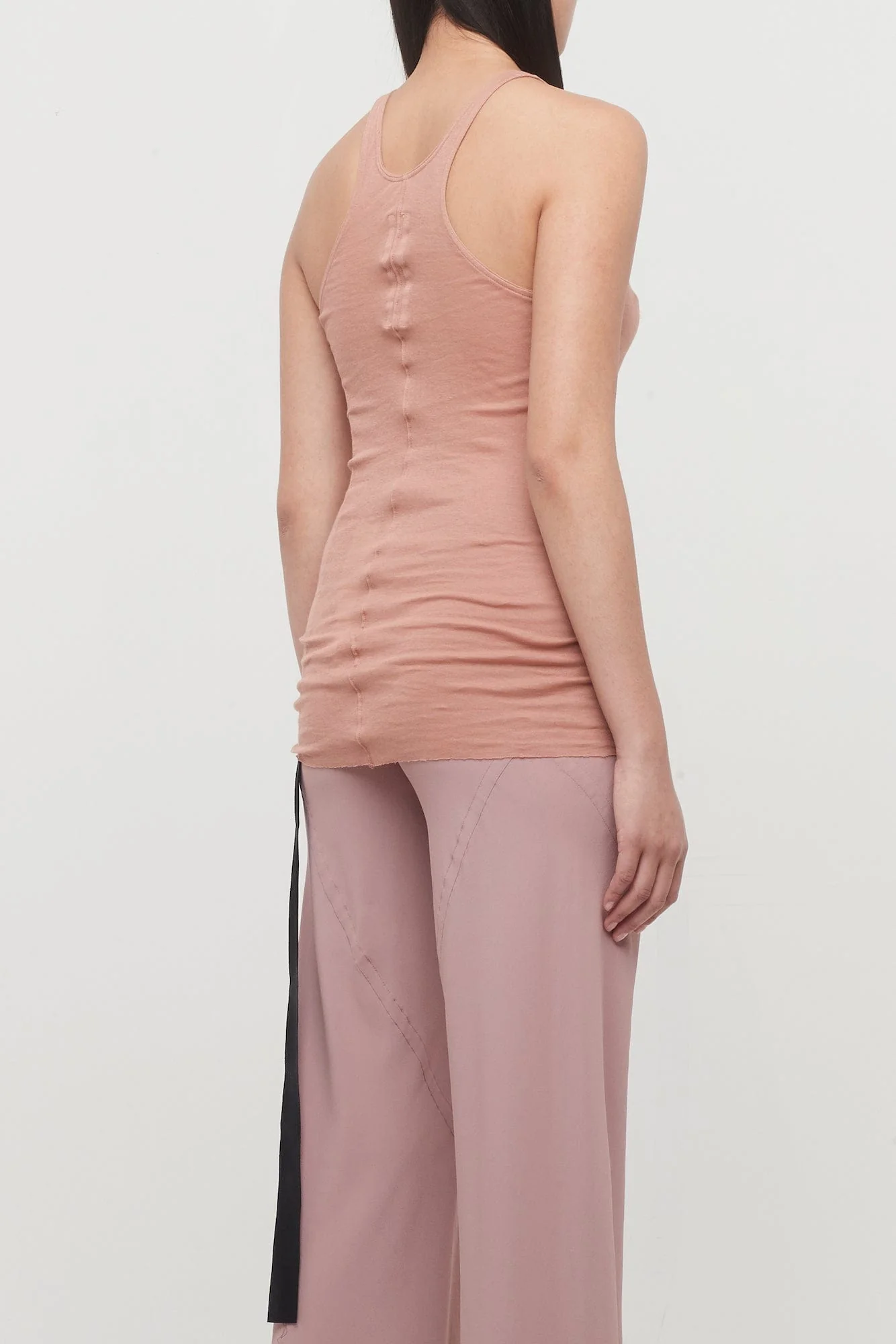 Rick Owens DRKSHDW Racer Back Tank in Dark Pink - Image 3