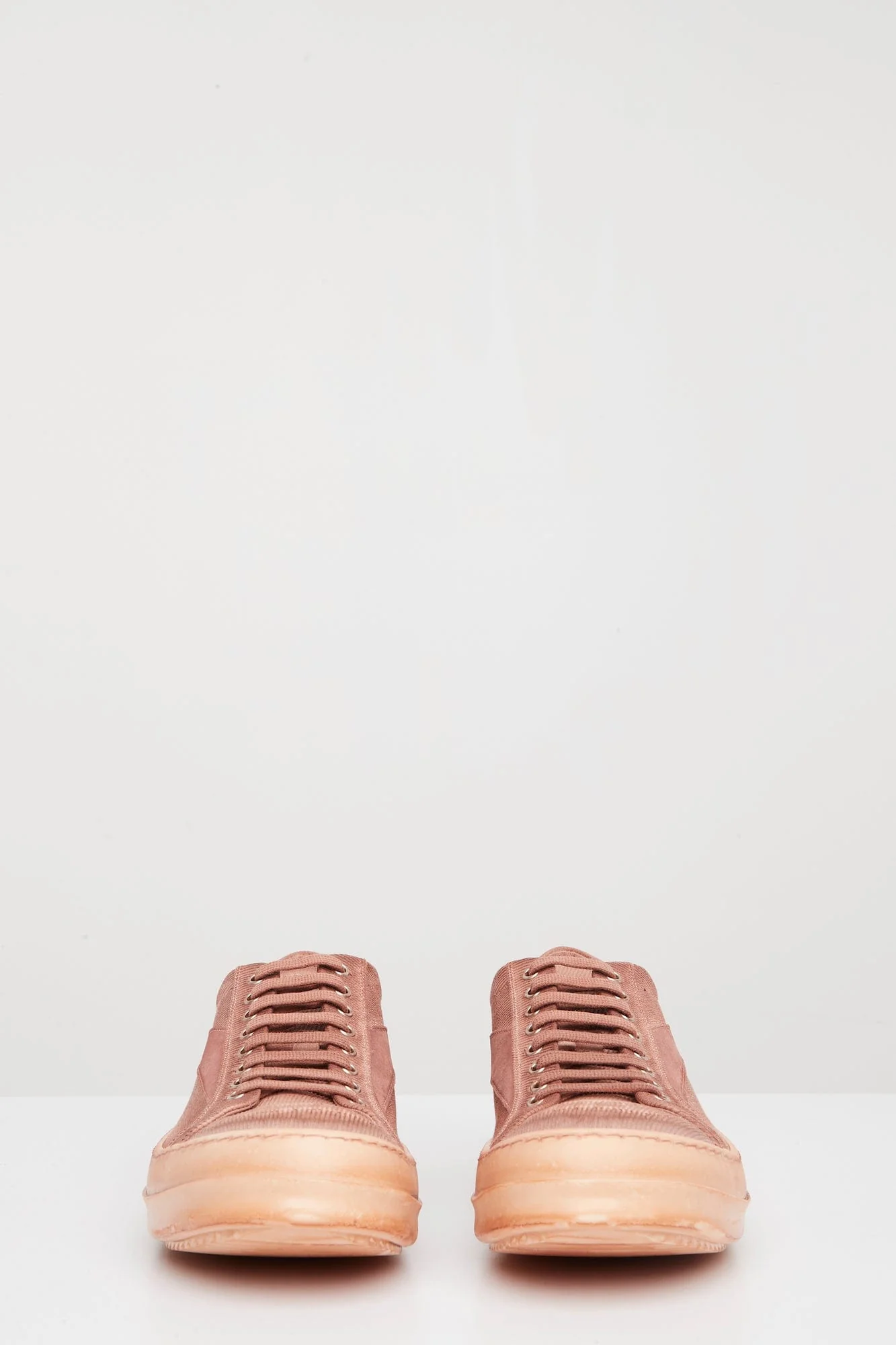 Rick Owens DRKSHDW Vintage Sneaks in Dark Pink - Image 2