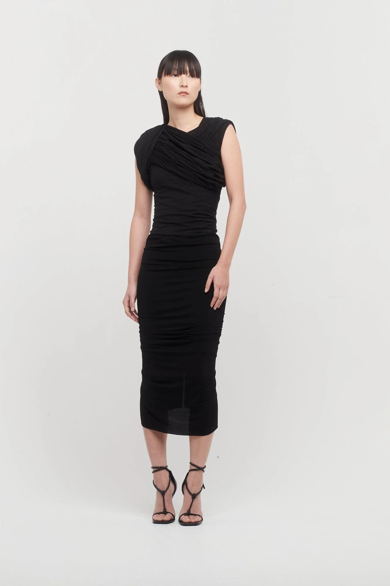 Rick Owens Harness T in Black - Image 5