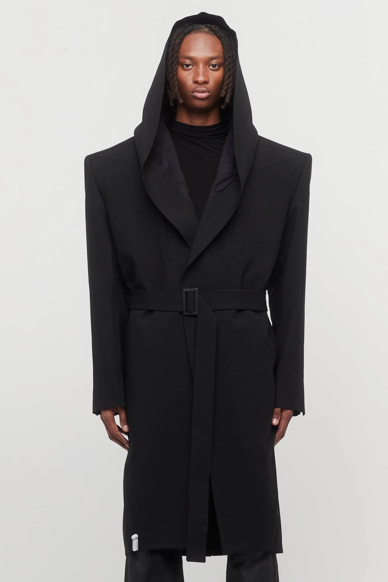 Rick Owens Hooded Lido Tatlin Coat - Image 4