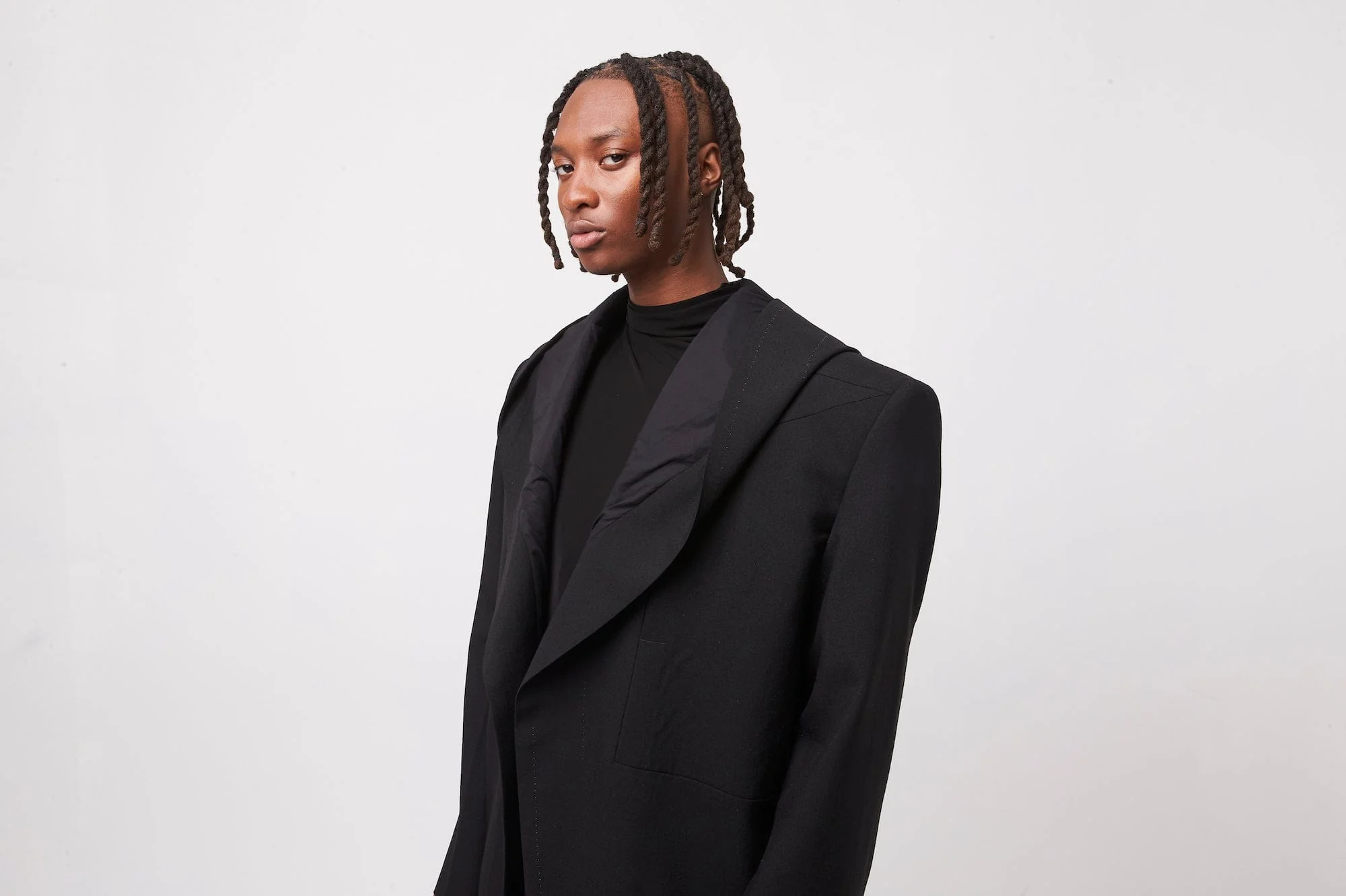 Rick Owens Hooded Lido Tatlin Coat - Image 6