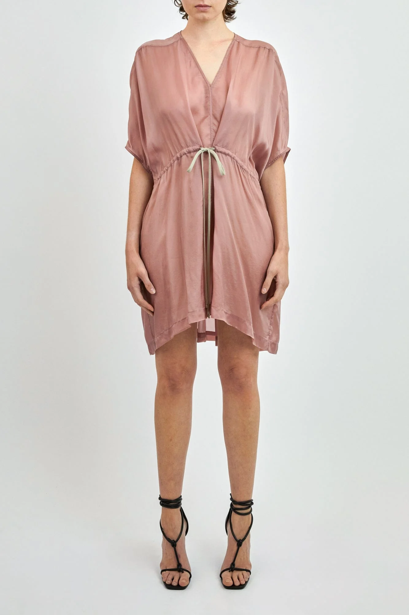 Rick Owens Sail Tunic in Dusty Pink