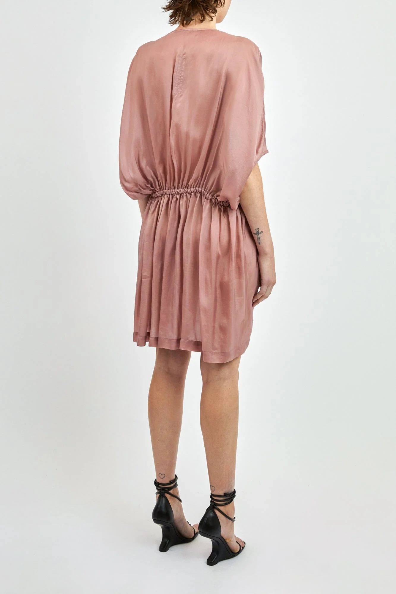 Rick Owens Sail Tunic in Dusty Pink - Image 3