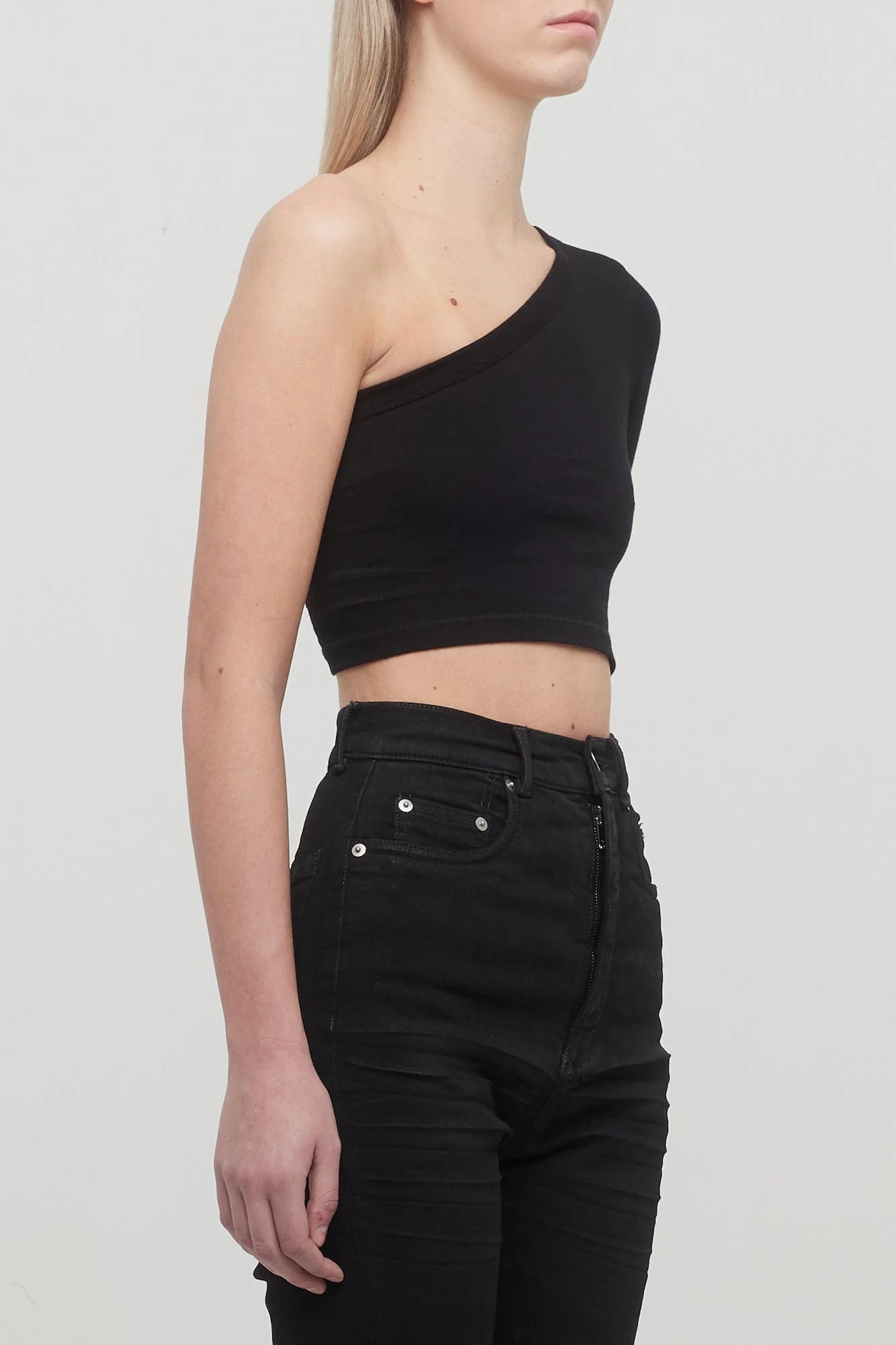 Rick Owens Ziggy Top in Black - Image 2