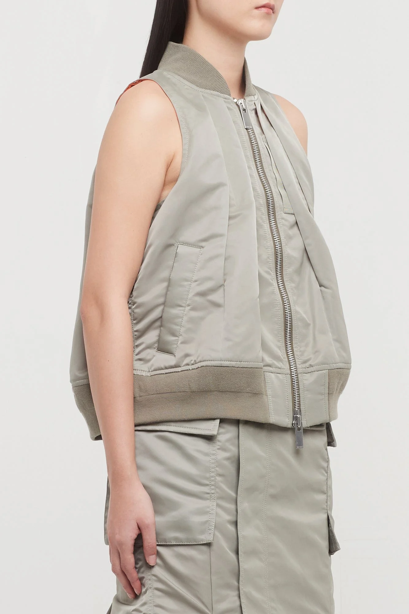Sacai Nylon Twill Vest - Image 2