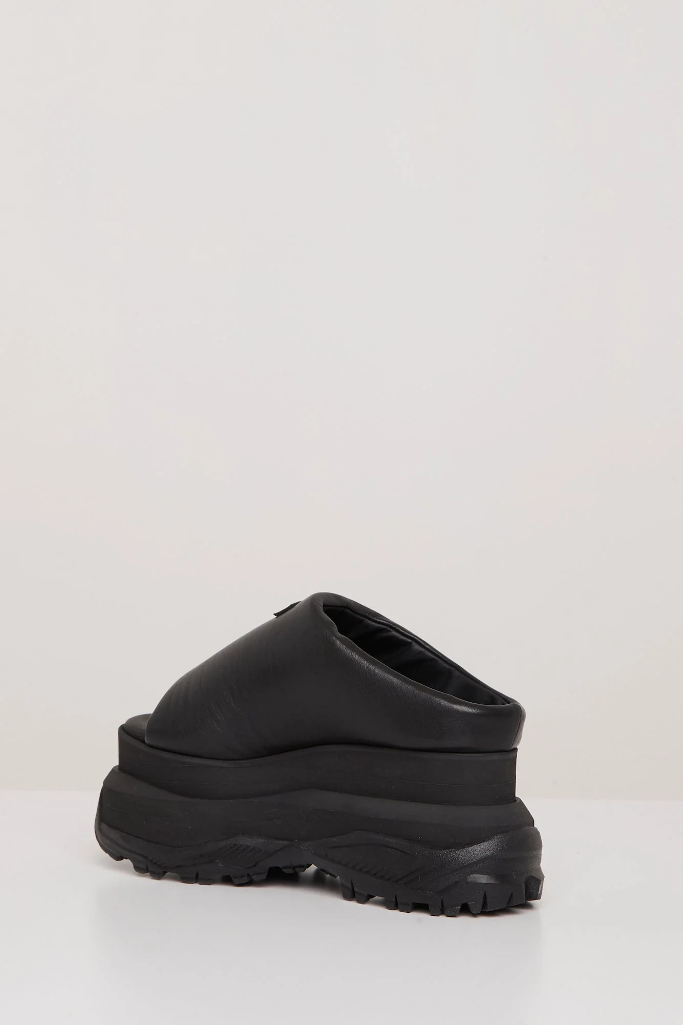 Sacai Padded Wedge Mules - Image 5