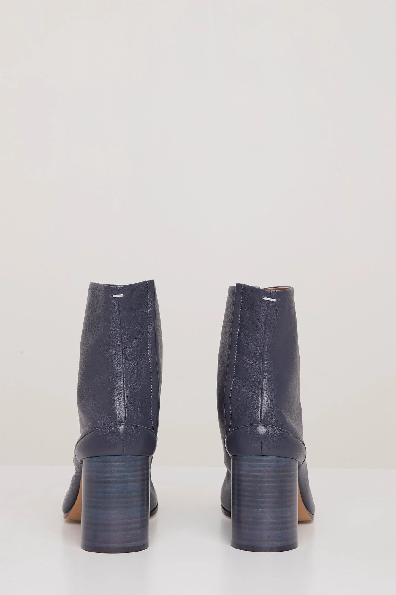 Maison Margiela Tabi Ankle Boots in Petrol Blue - Image 4