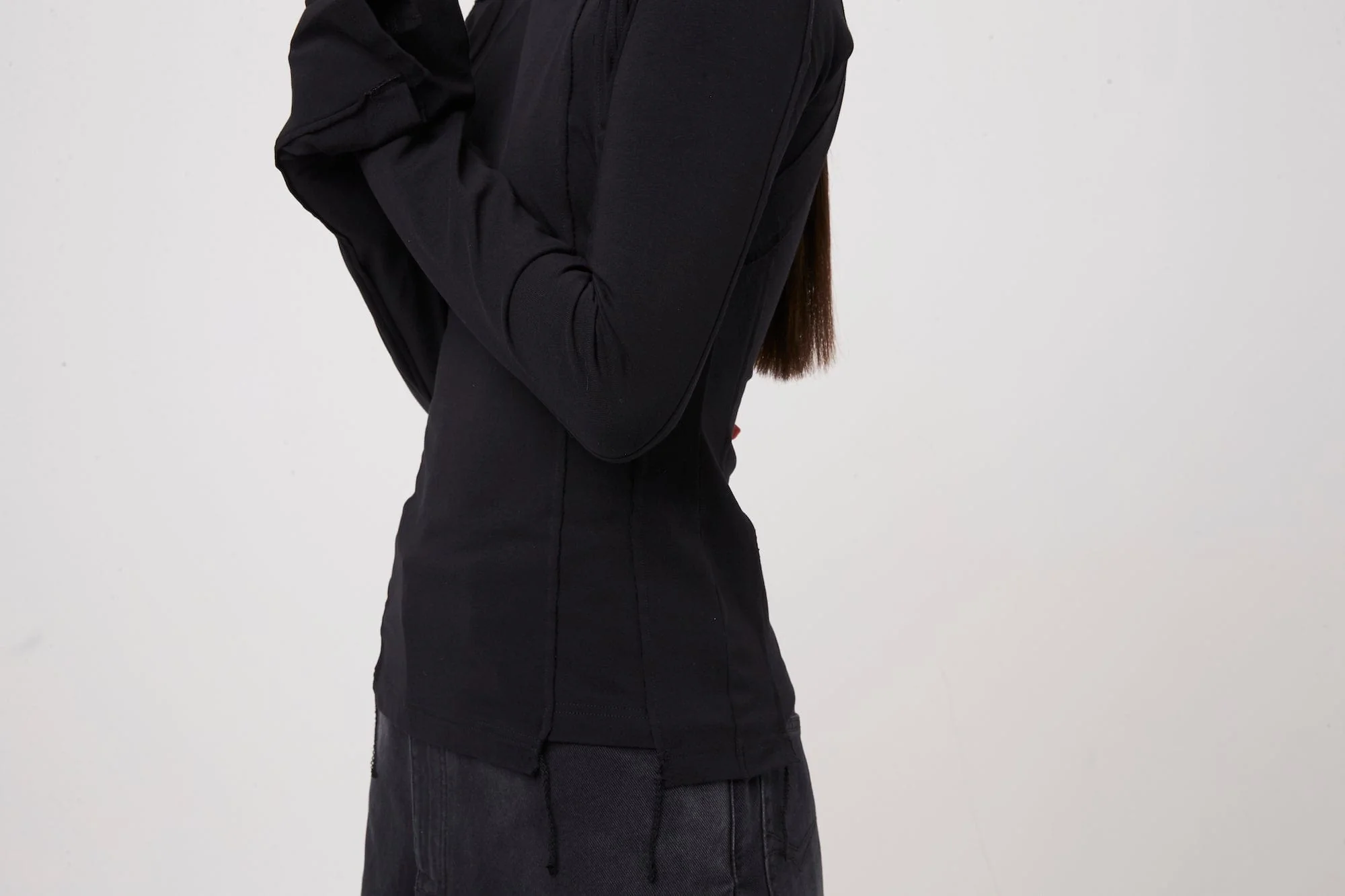 Vetements Blackout Cut Up Fitted Longsleeve - Image 6