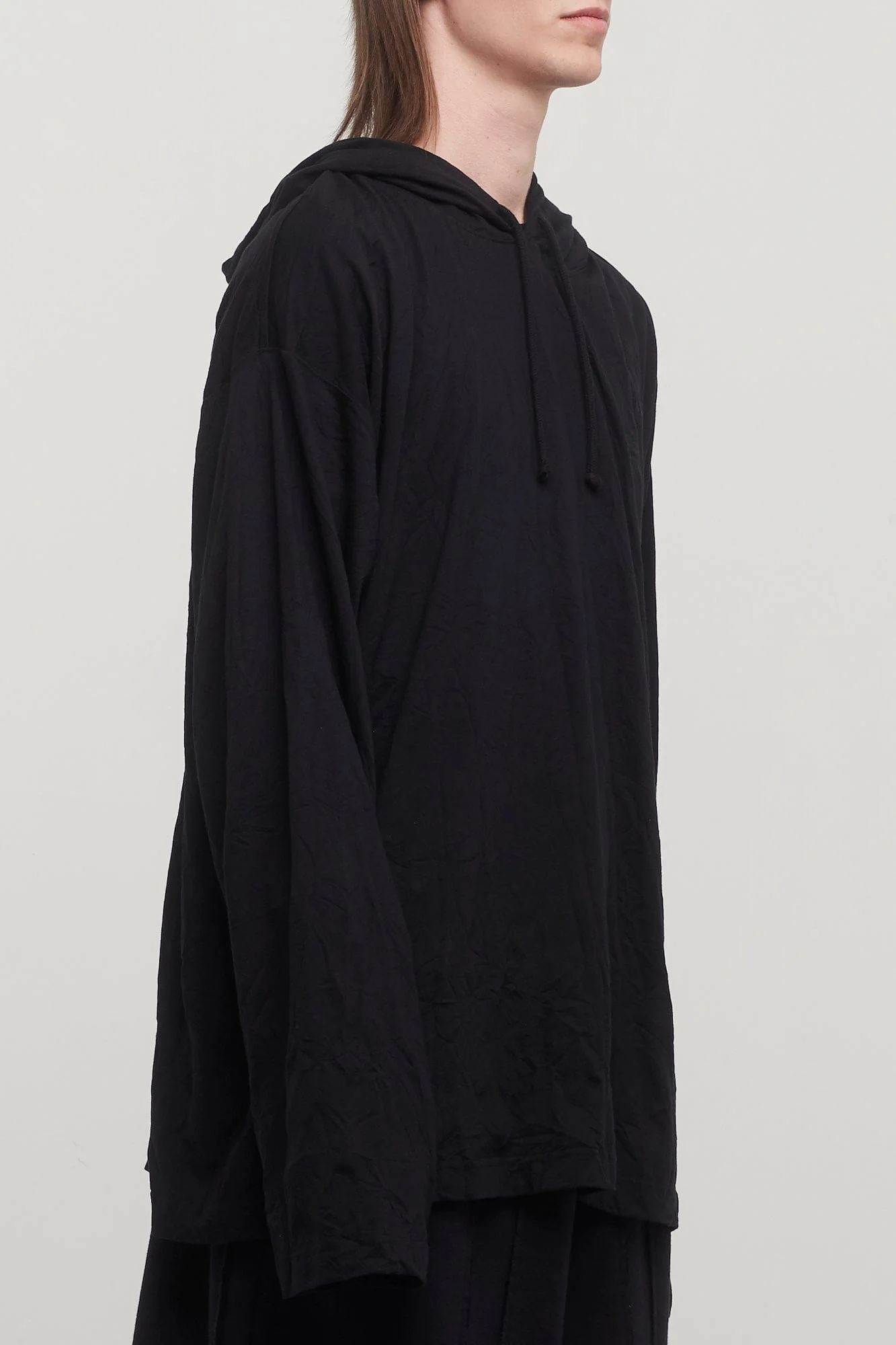 Vetements Blackout Wrinkled Thin Hoodie - Image 2
