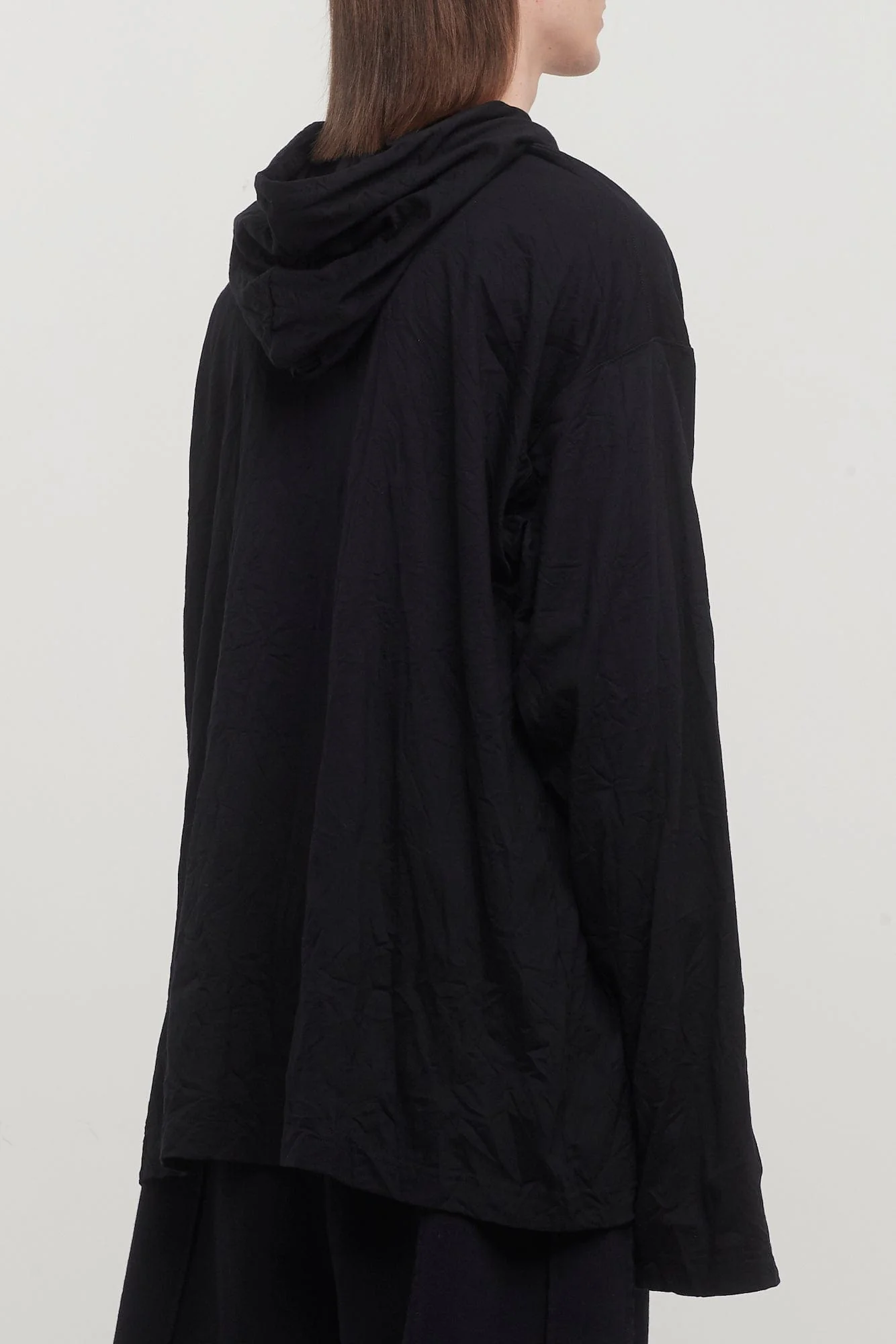 Vetements Blackout Wrinkled Thin Hoodie - Image 3
