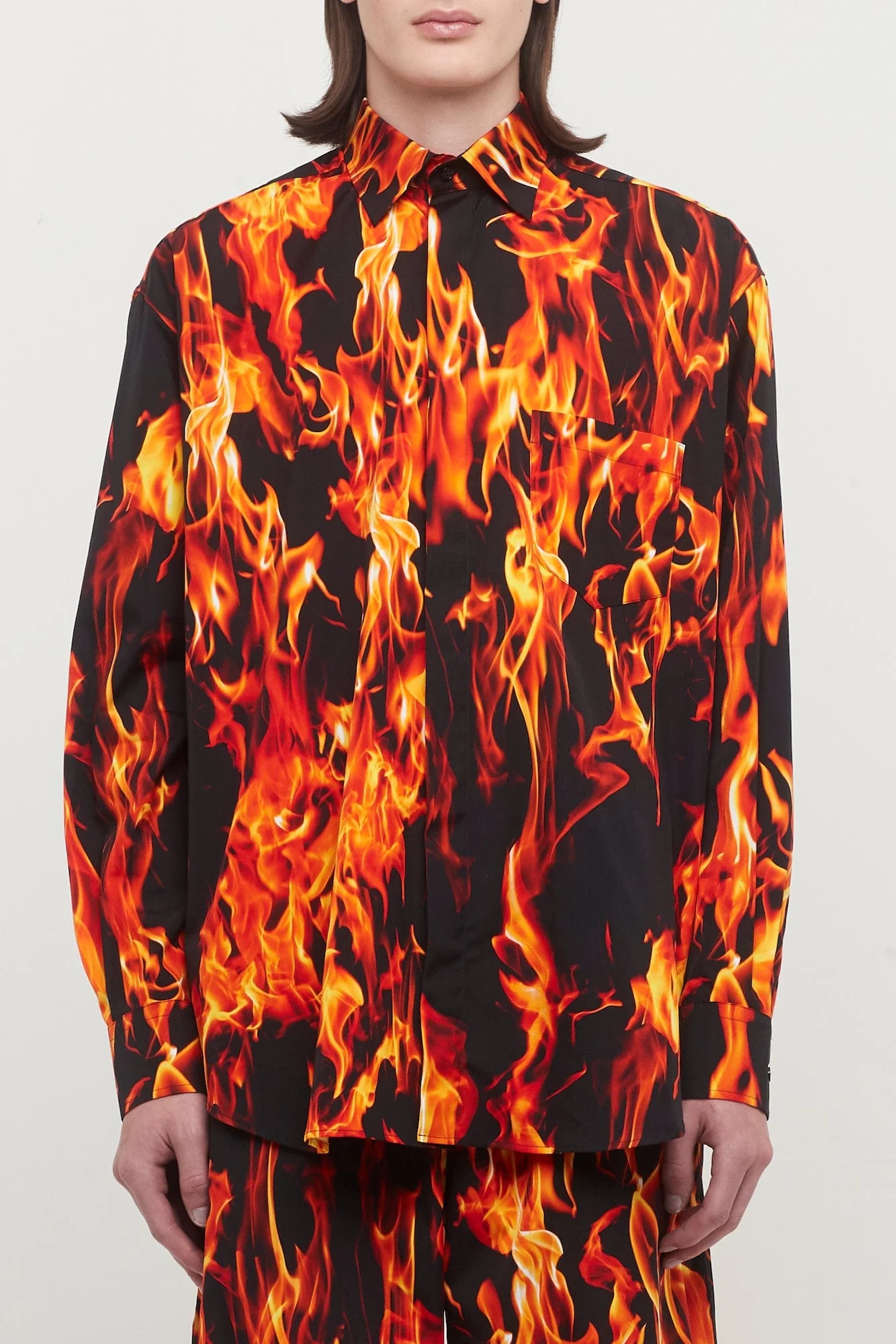 Vetements Fire Shirt
