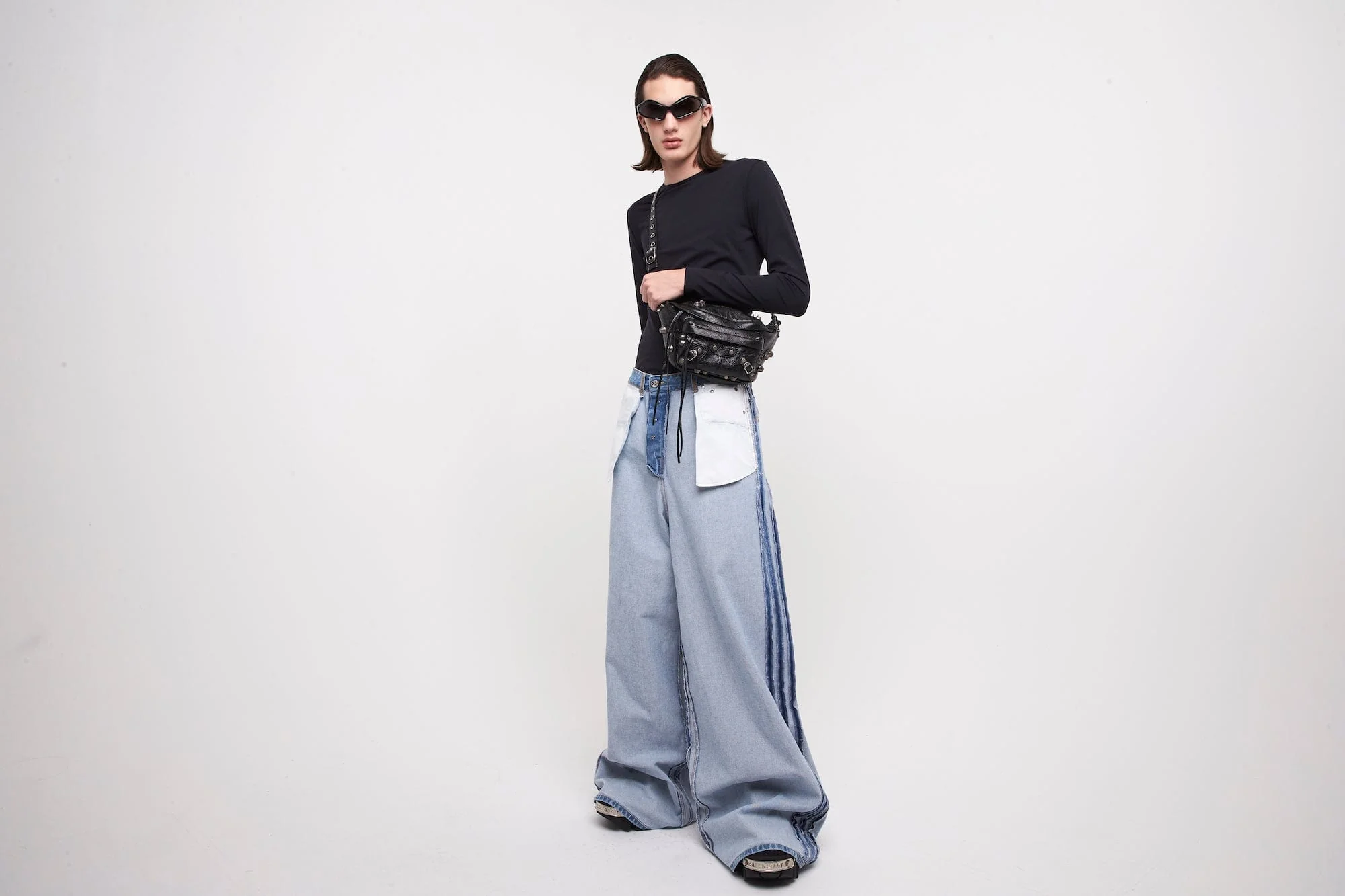 Vetements Inside-Out Baggy Jeans - Image 4