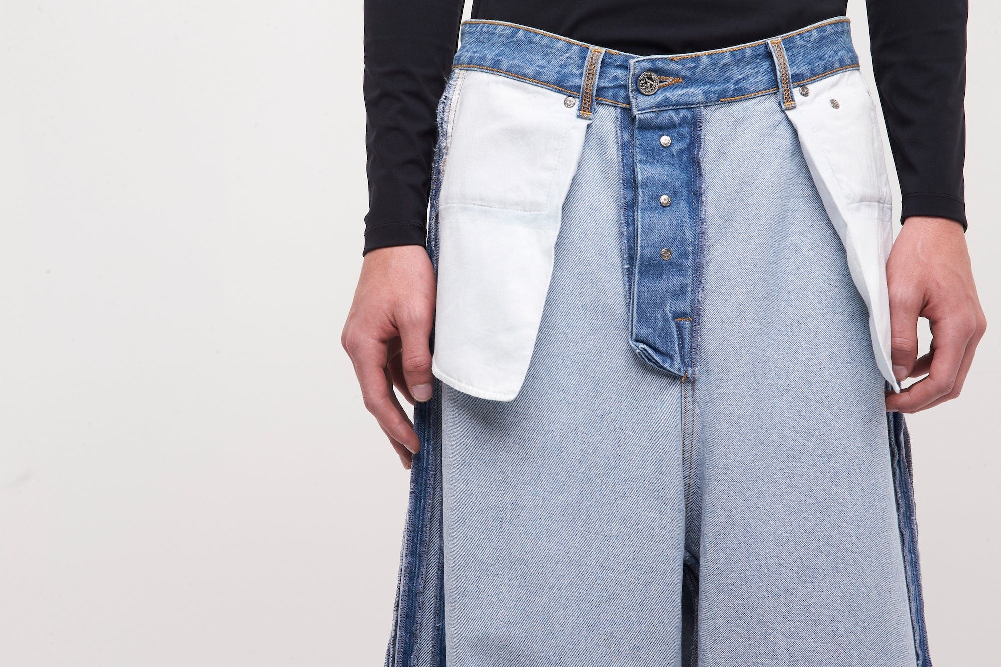 Vetements Inside-Out Baggy Jeans - Image 5