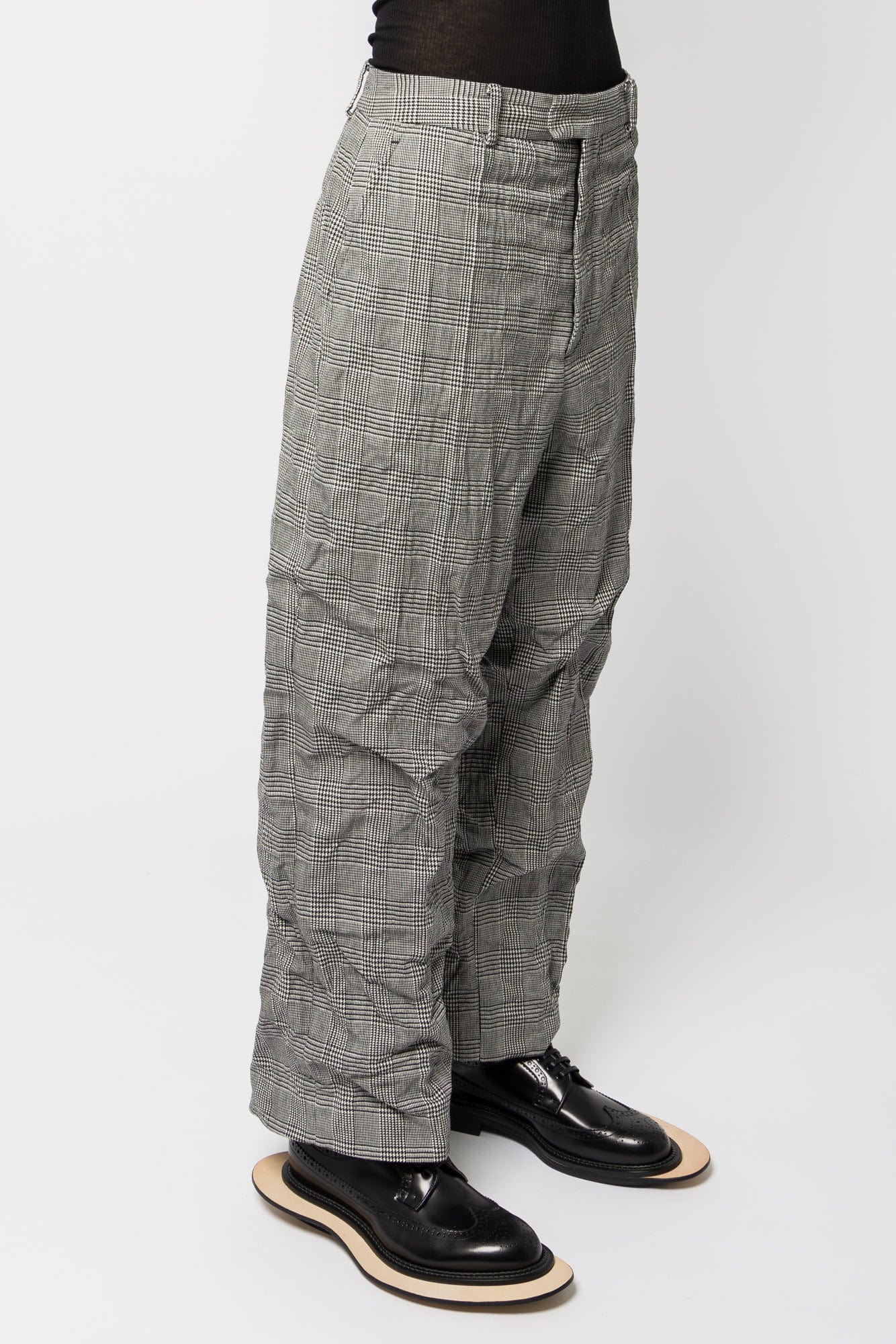 Vetements Metalized Wrinkled Tailored Pants - Image 2