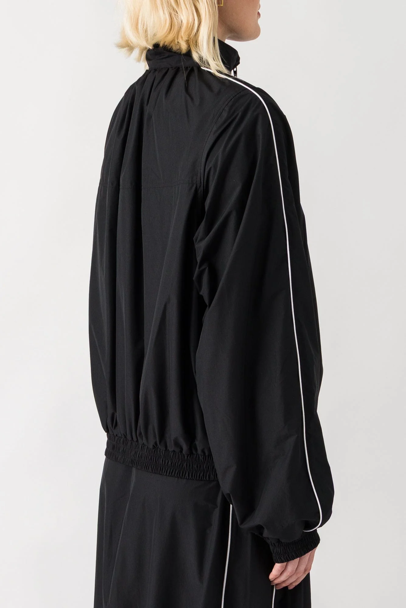 Alainpaul Gathered Neck Track Jacket - Image 3