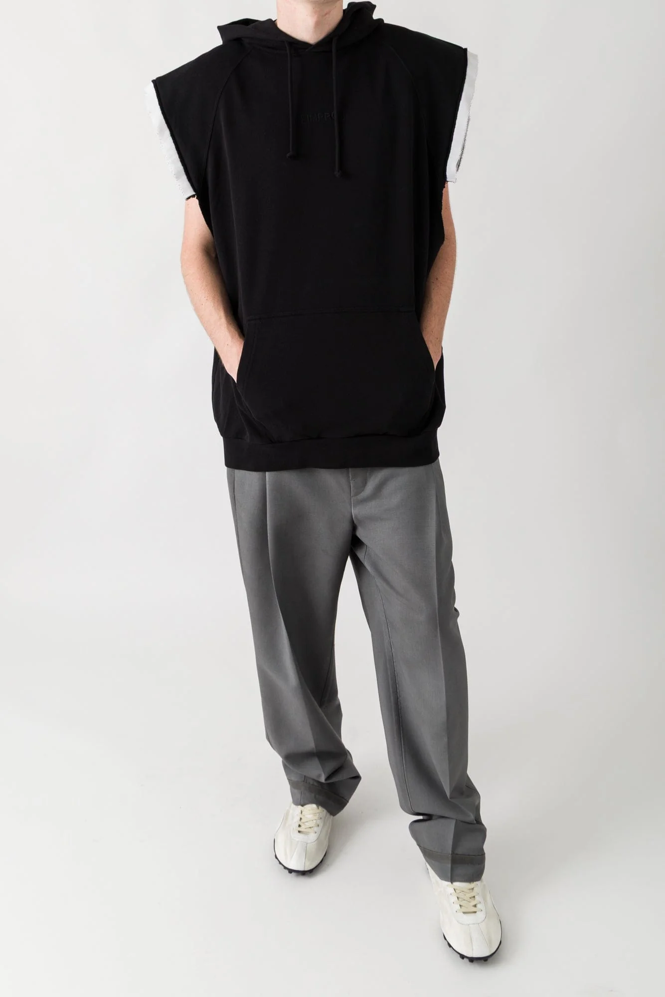 Alainpaul Layered Shoulder Hoodie - Image 4