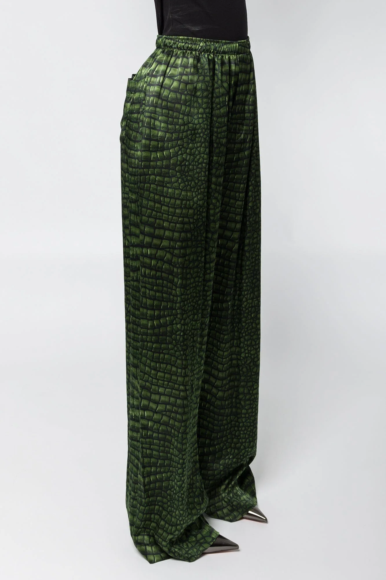 Balenciaga AI Croc Pyjama Pants - Image 2