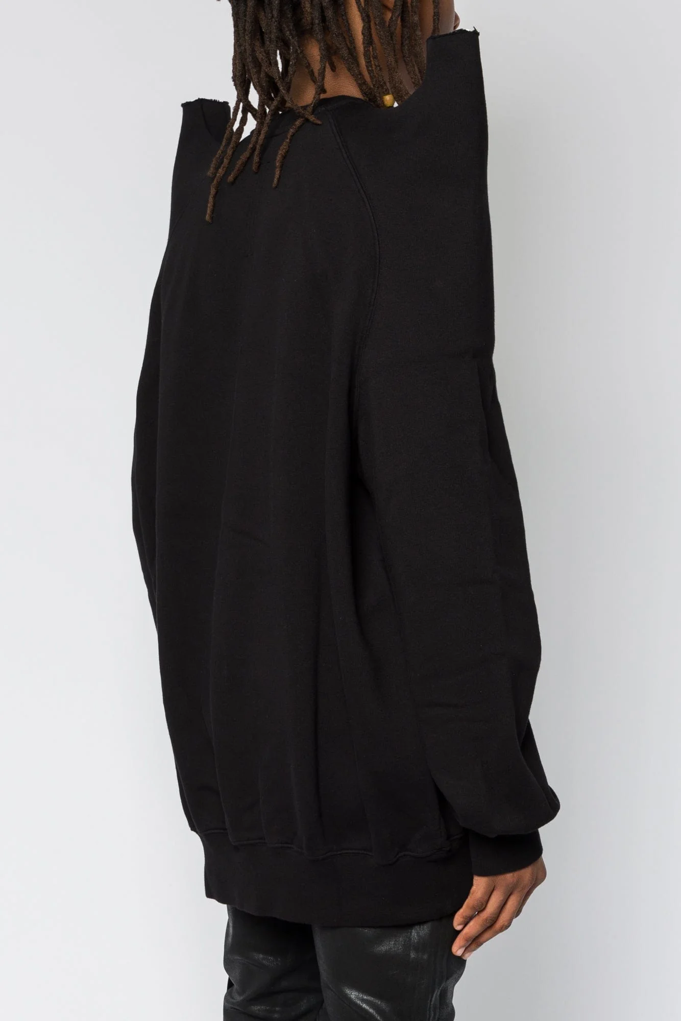 Rick Owens DRKSHDW Tecsweat in Black SS25 - Image 3