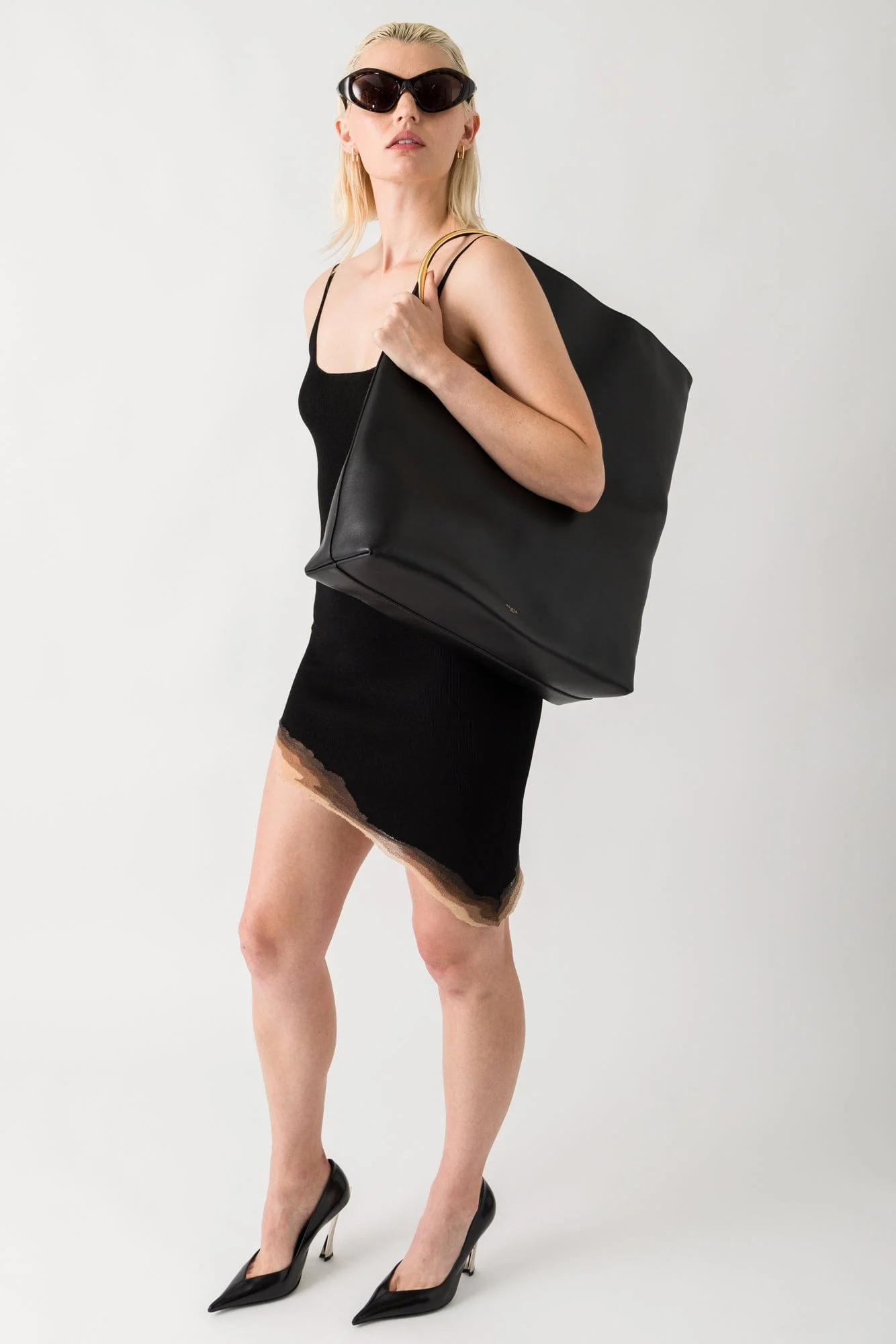 Grace Ling Flame Slit Mini Dress - Image 4