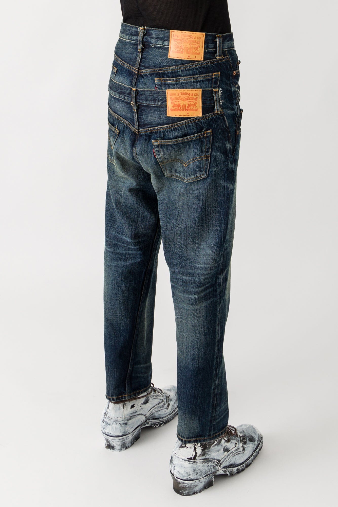 Junya Watanabe Double Waist Jeans - Image 3