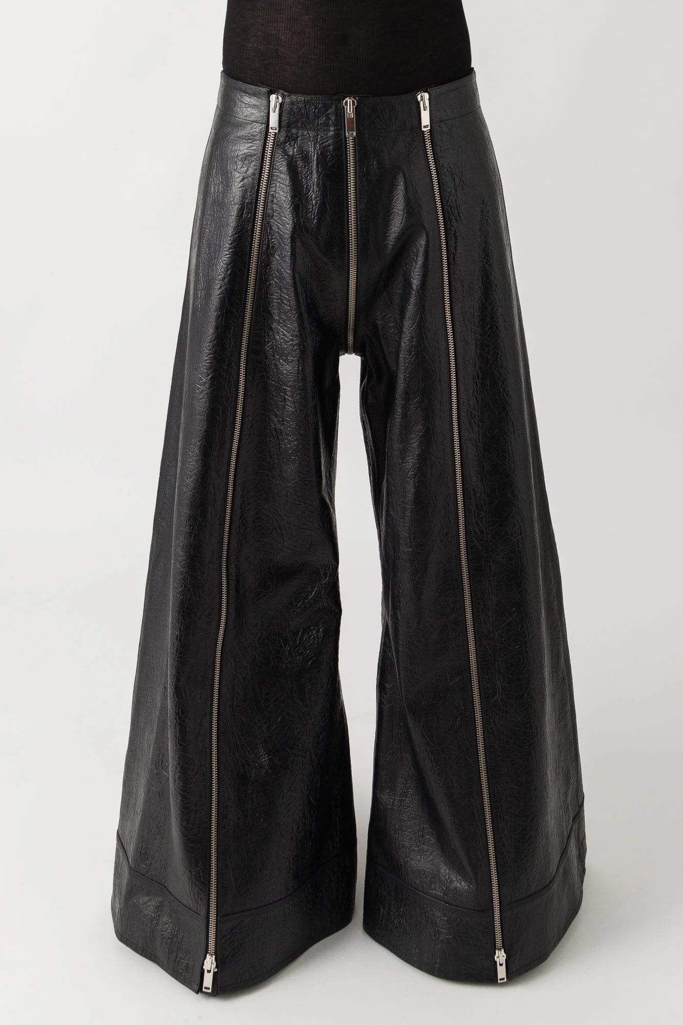 Lu'u Dan Leather Flight Pants