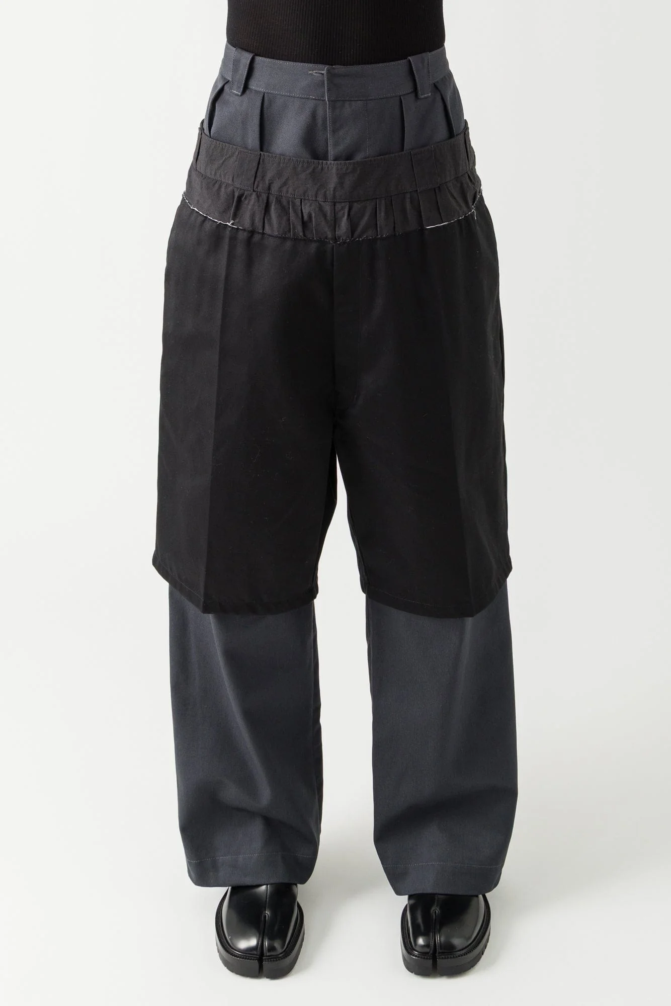 Maison Margiela Layered Waistband Trousers SS25