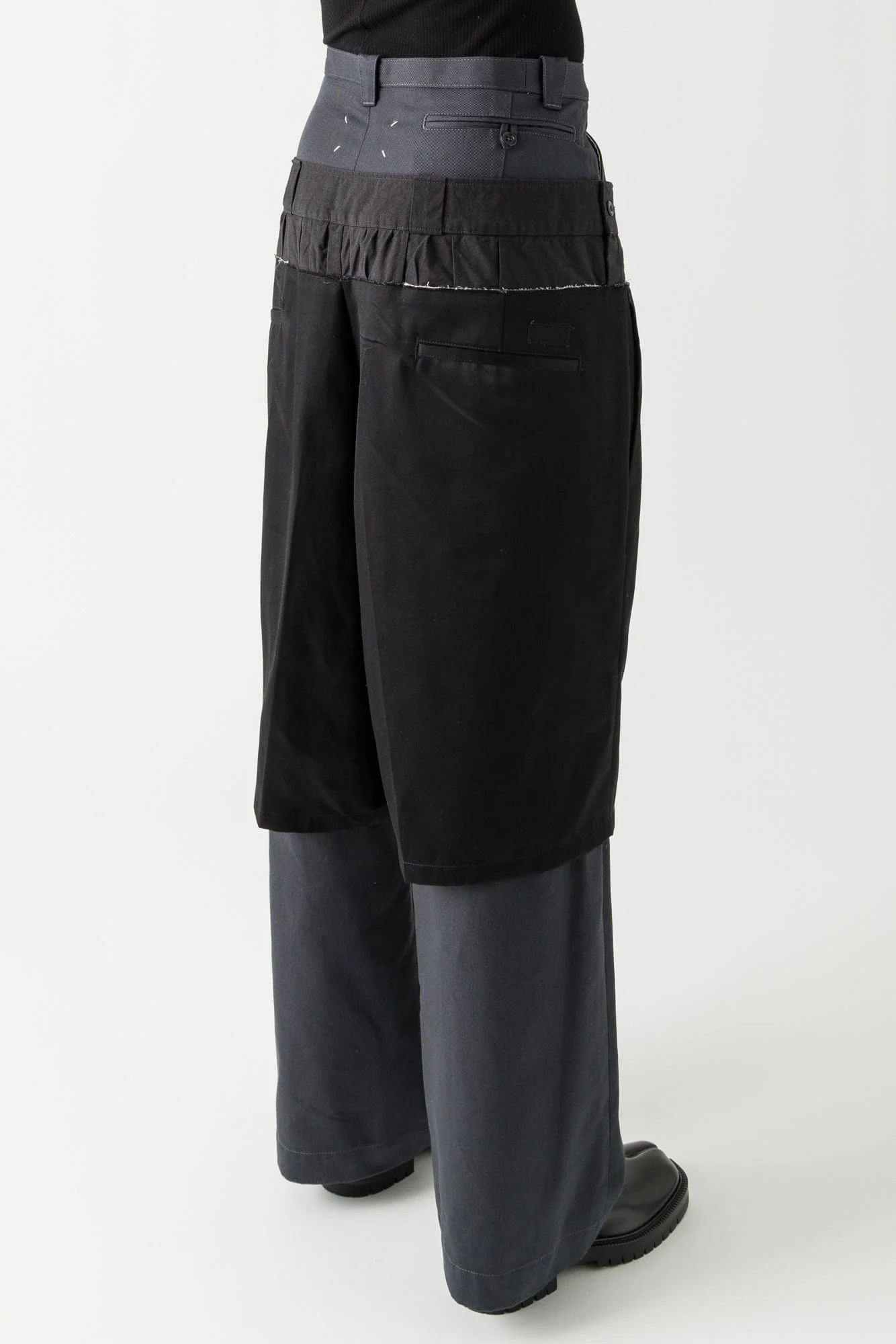 Maison Margiela Layered Waistband Trousers SS25 - Image 3