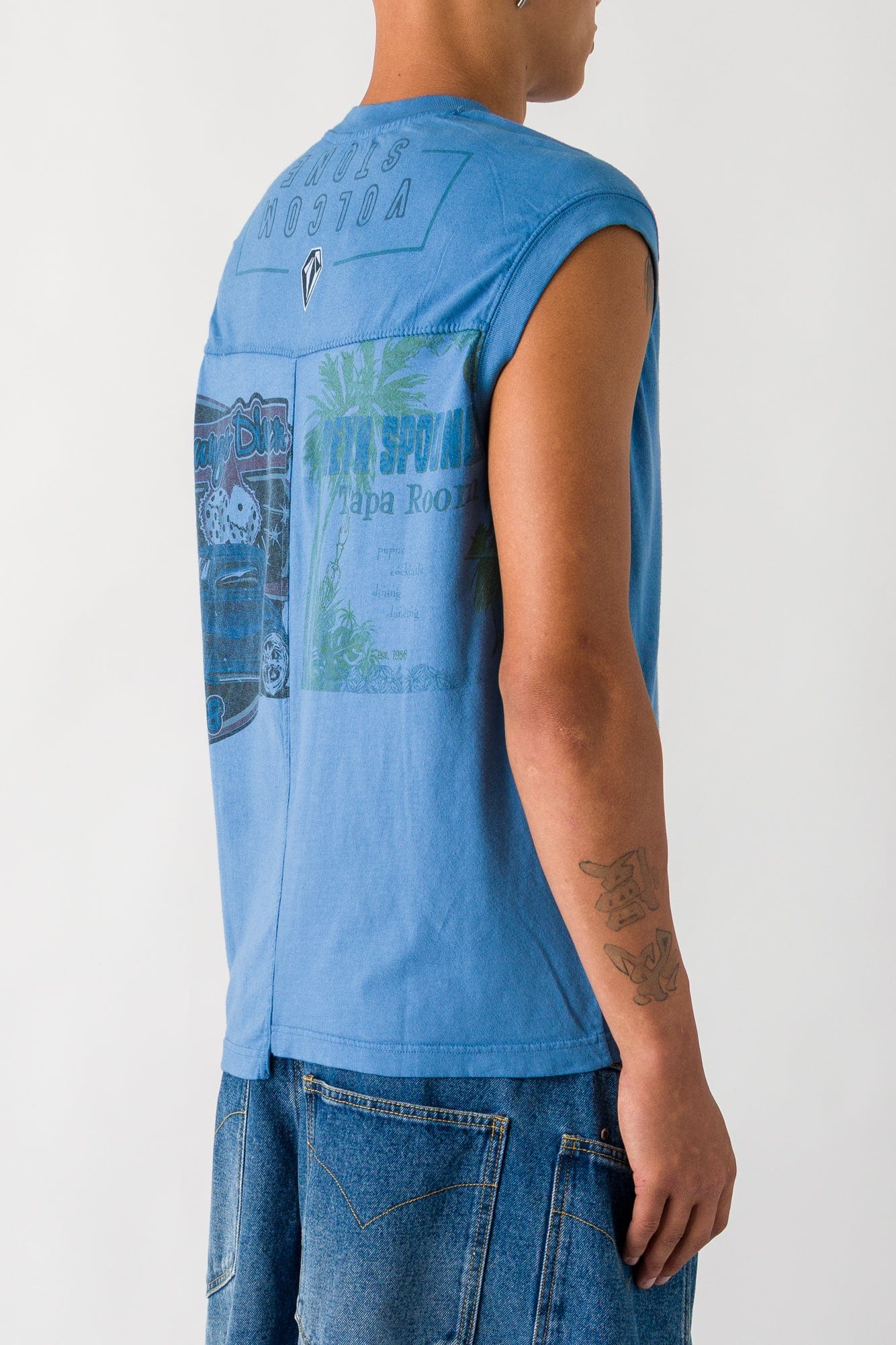 Marine Serre Regenerated Graphic T-Shirts Tank Top - Image 3