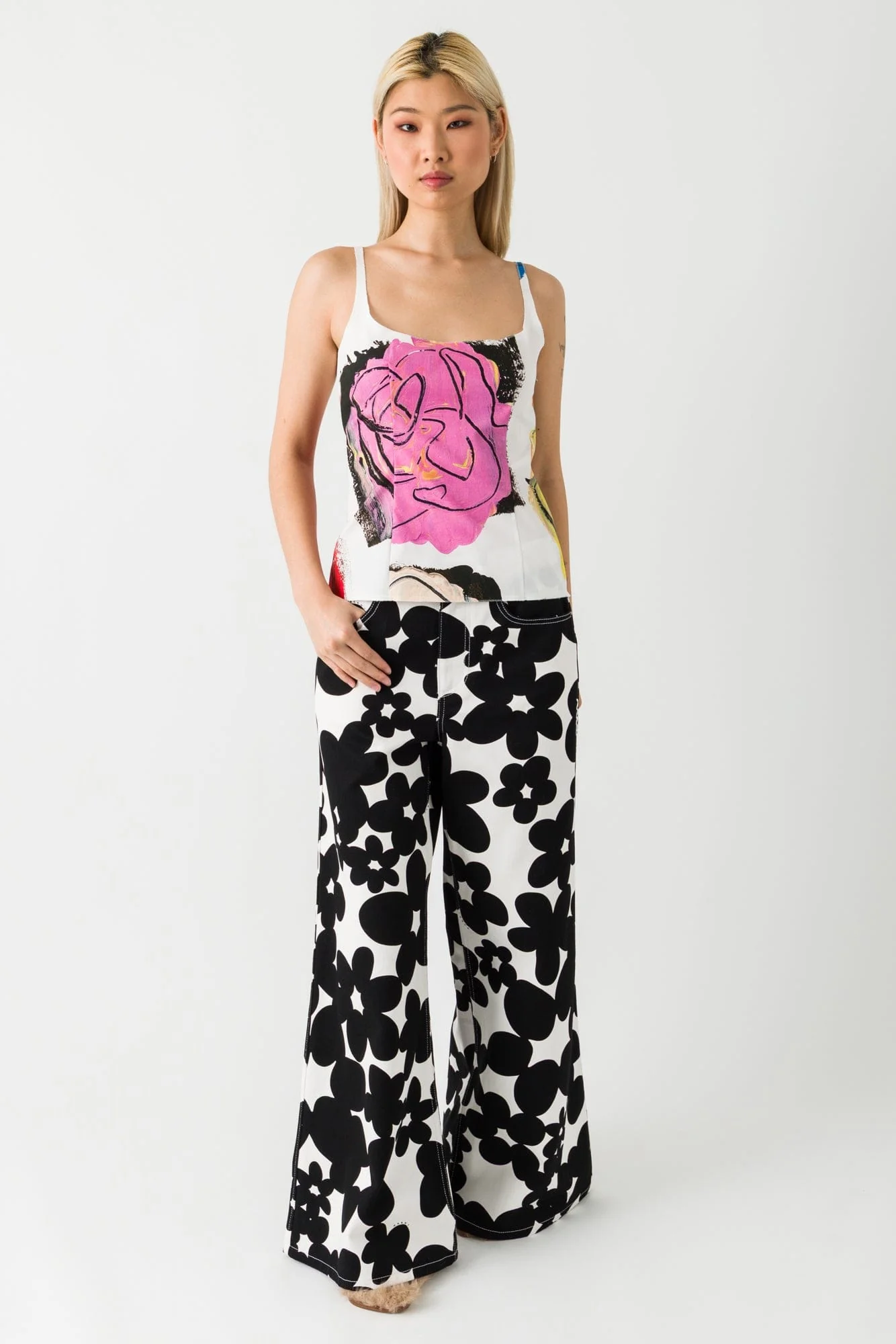 Marni Painted Tank Top - Image 4