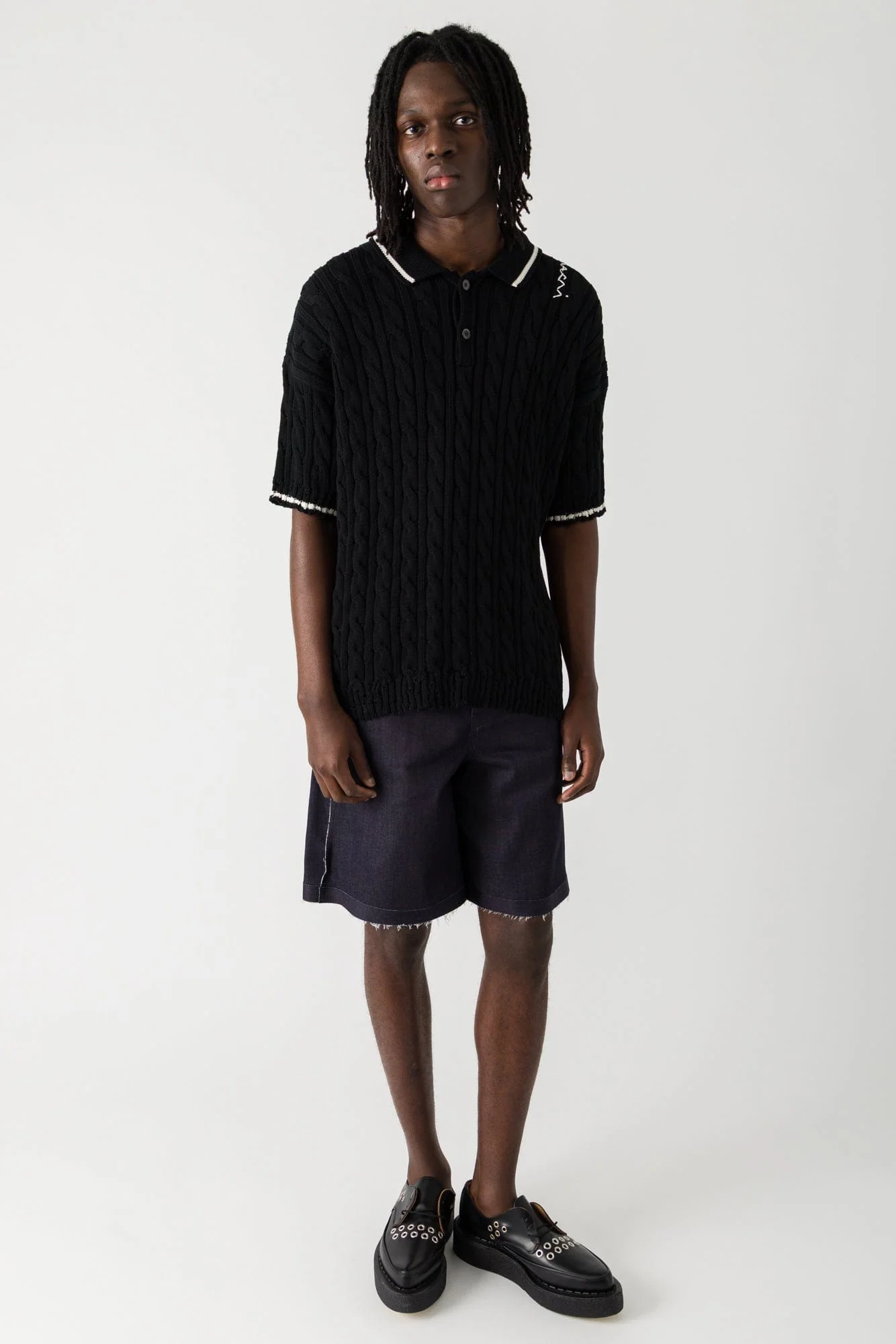 Marni Trompe L'œil Denim Shorts - Image 4