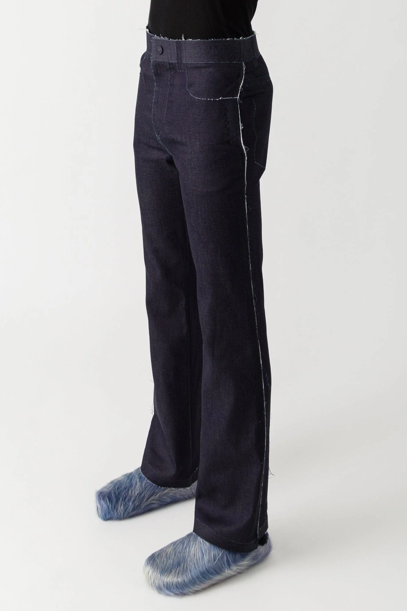 Marni Trompe L'œil Flare Jeans - Image 2