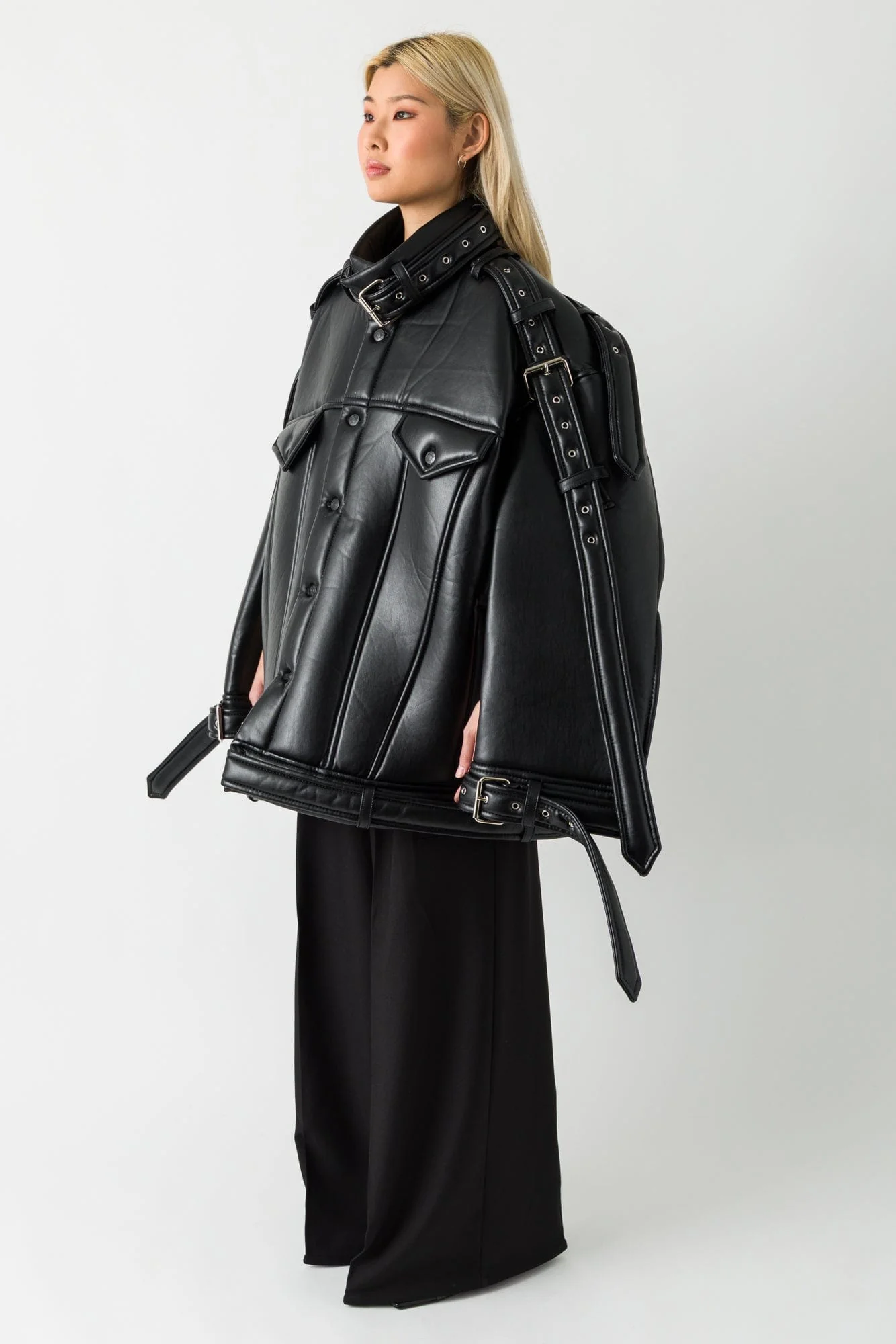 Melitta Baumeister Key Pleather Jacket - Image 2