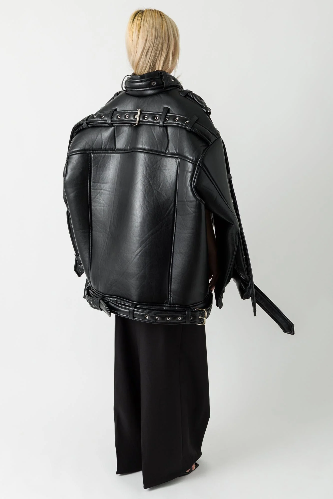 Melitta Baumeister Key Pleather Jacket - Image 3