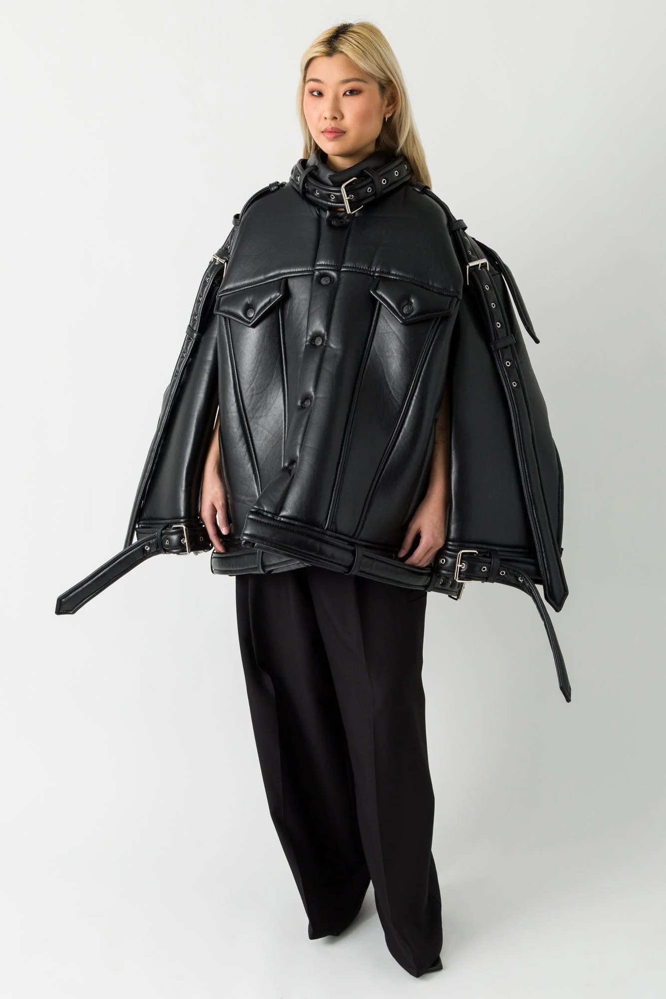 Melitta Baumeister Key Pleather Jacket - Image 4