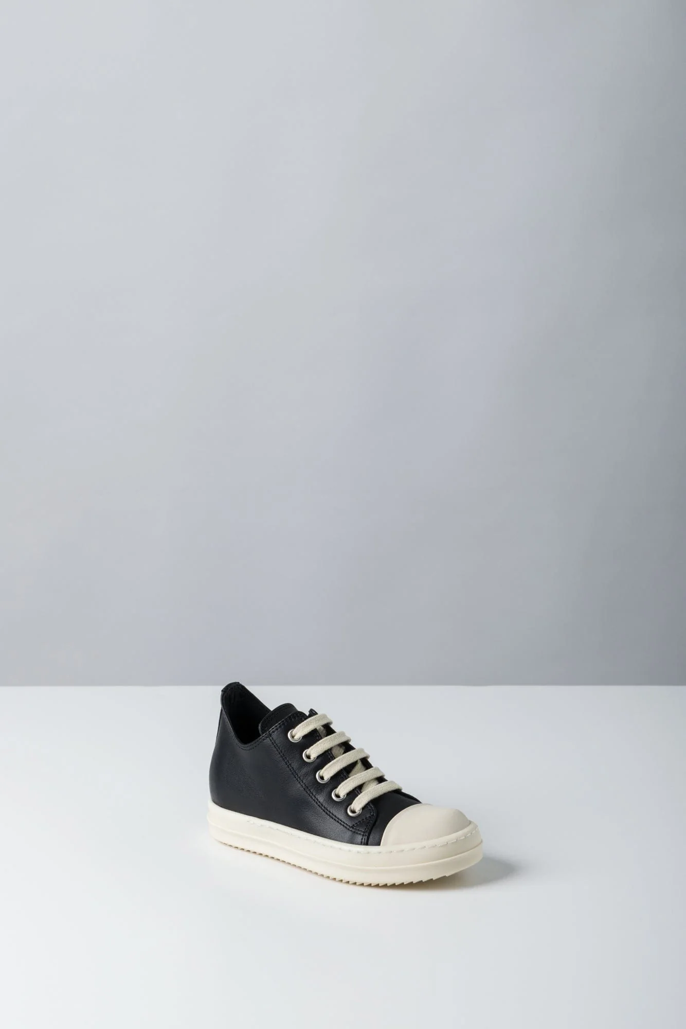 Rick Owens Baby Low Sneaks in Black - Image 2