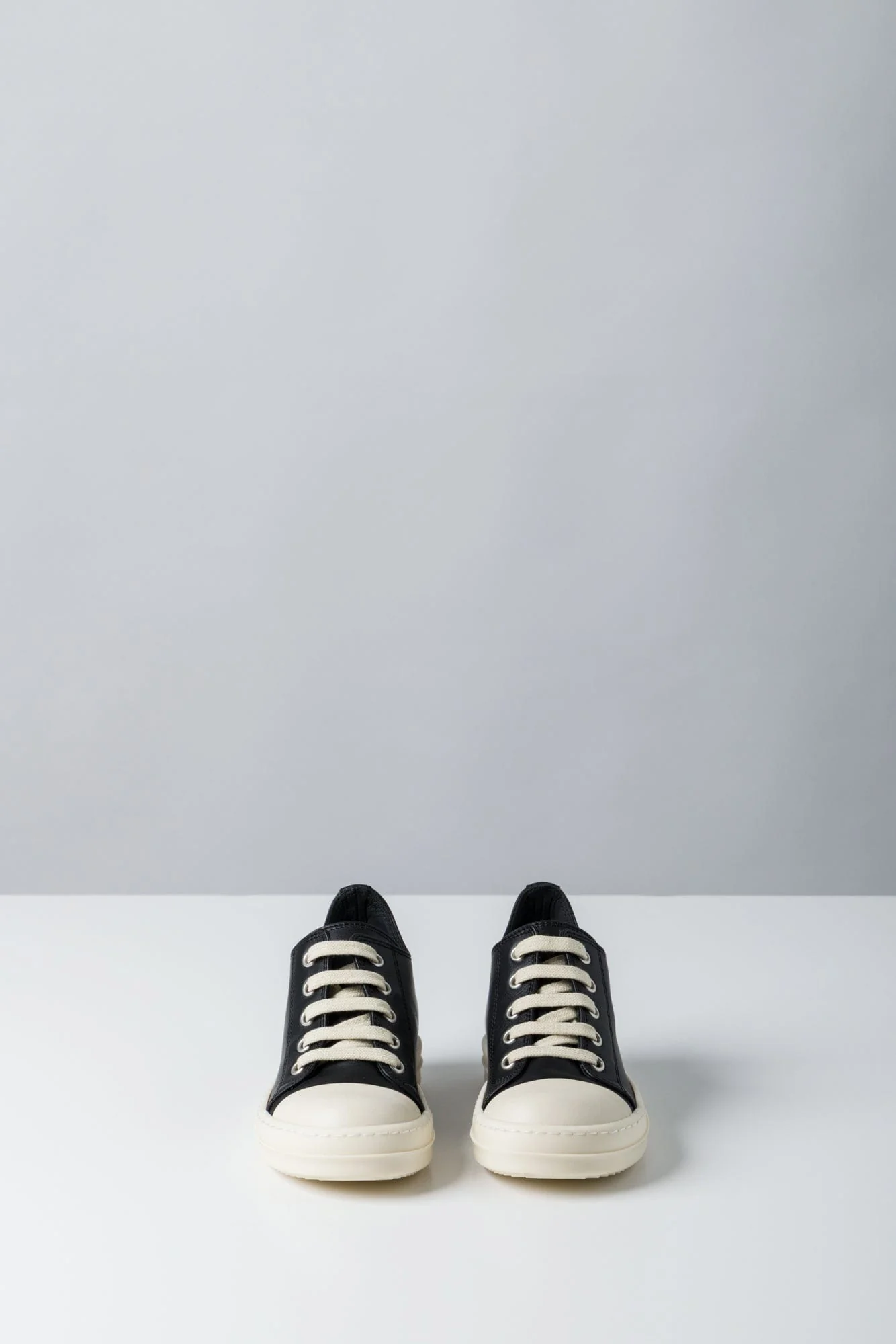 Rick Owens Baby Low Sneaks in Black - Image 3