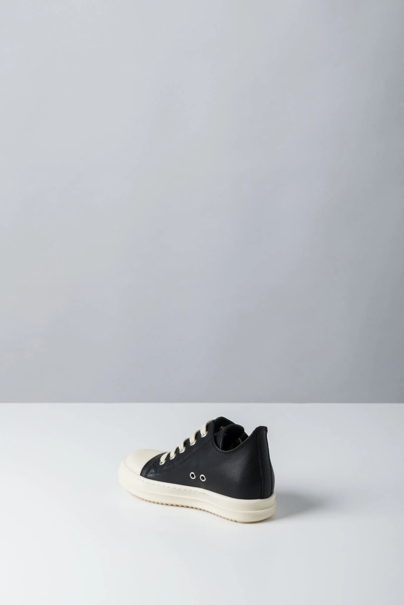 Rick Owens Baby Low Sneaks in Black - Image 4