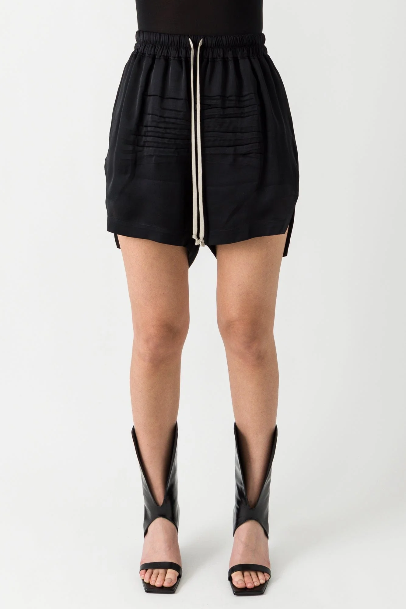Rick Owens Boxers in Washed Charmeuse