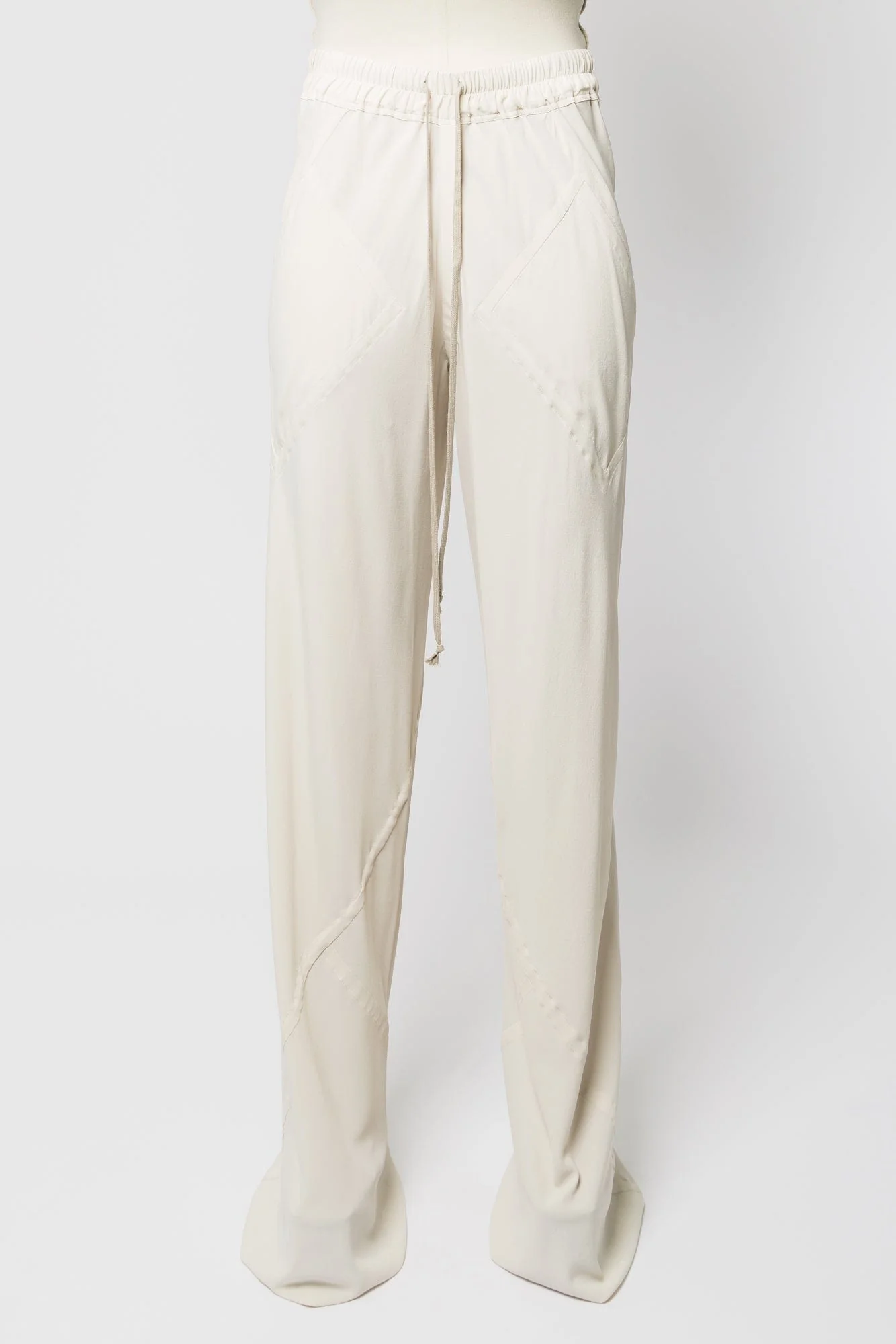 Rick Owens Drawstring Bias Pants in Dinge SS25