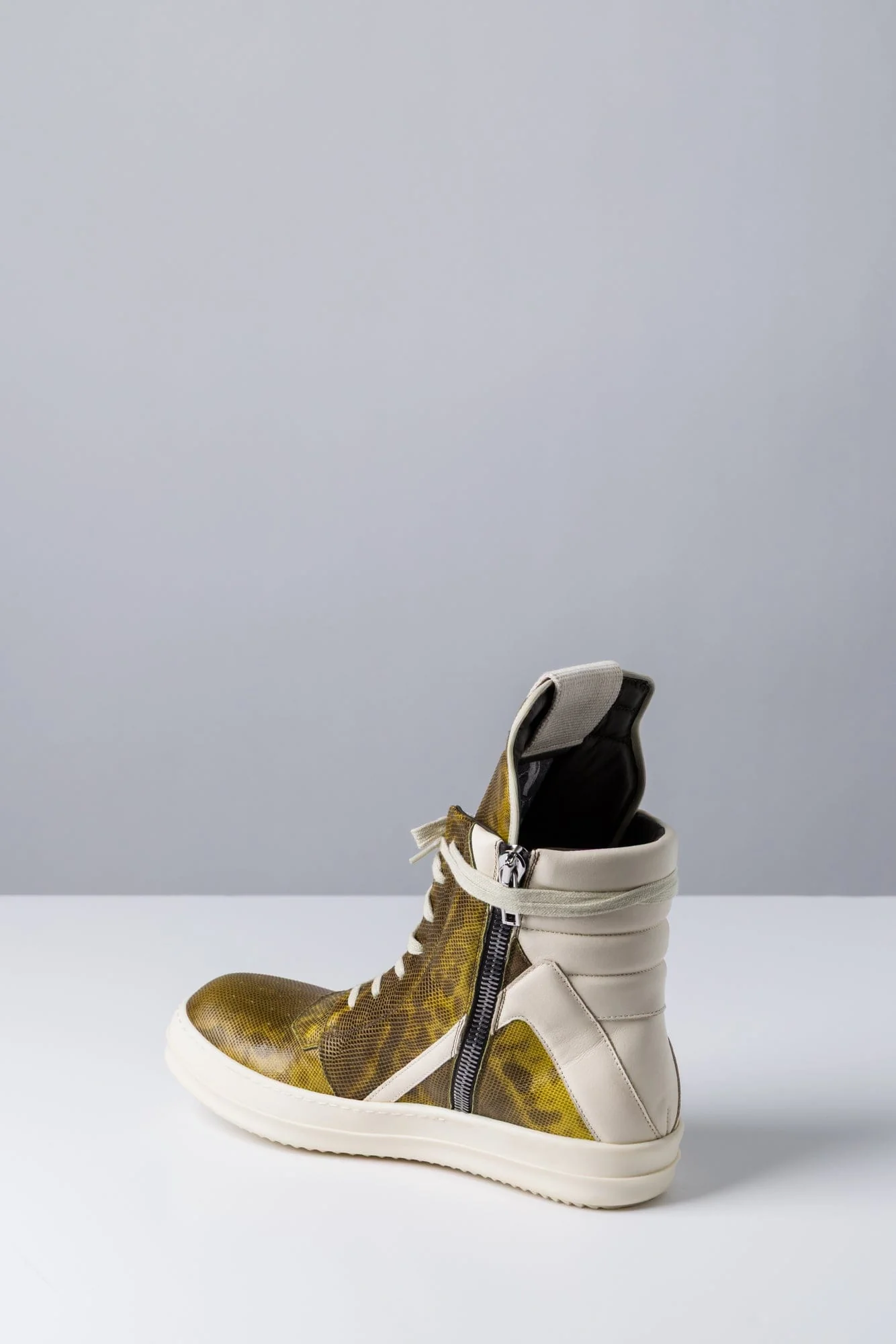 Rick Owens Geobasket in Acid SS25 - Image 4
