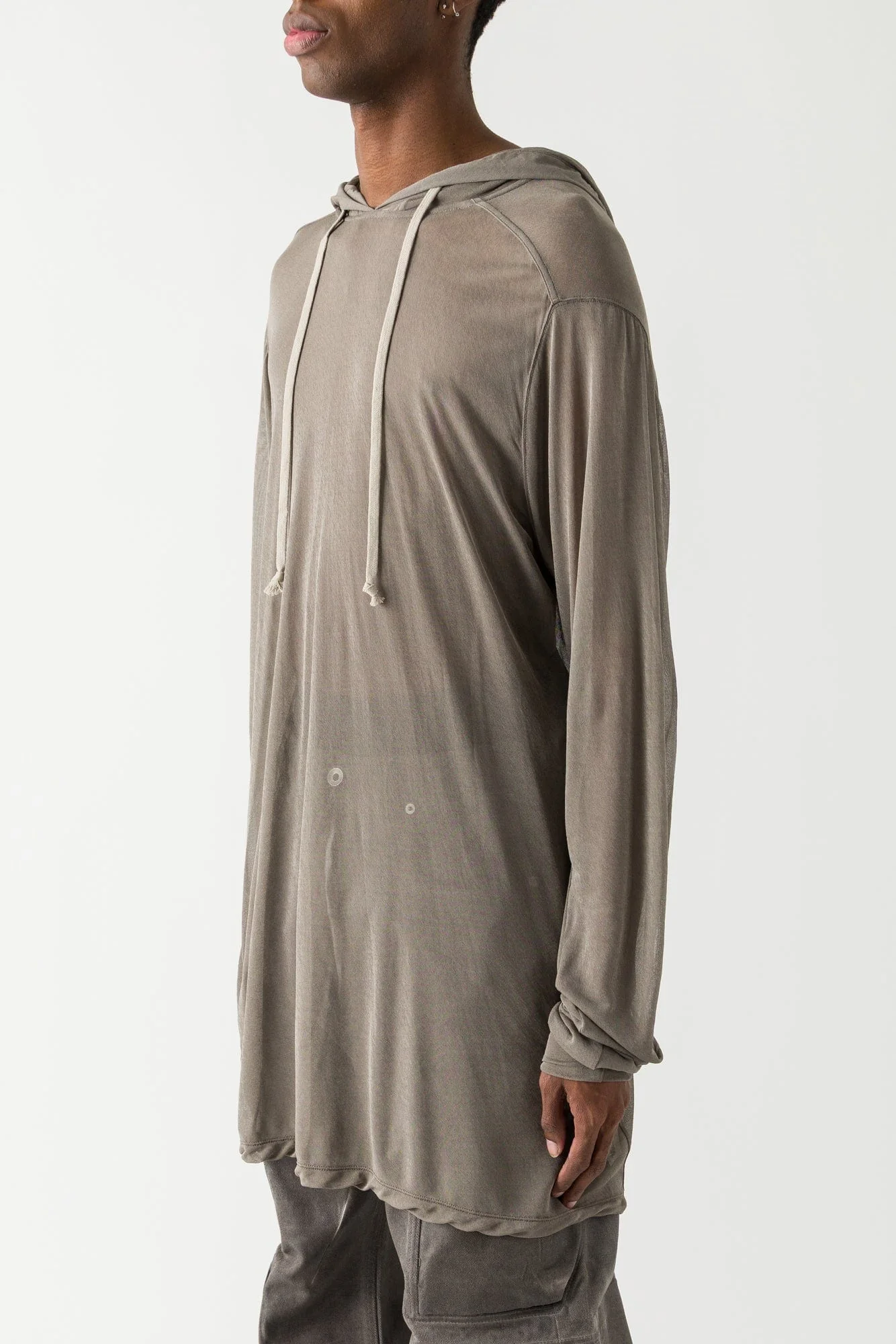 Rick Owens Hoodie in Dust SS25 - Image 2