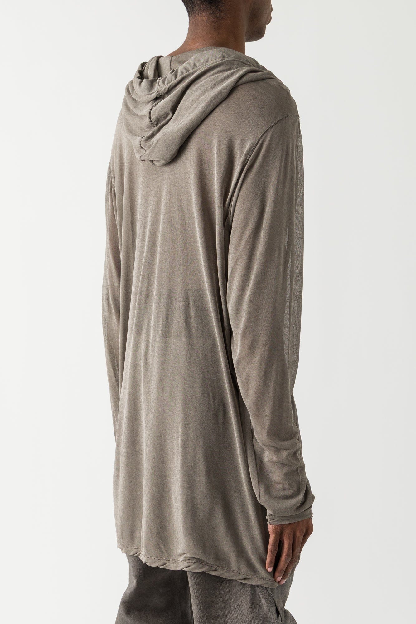 Rick Owens Hoodie in Dust SS25 - Image 3
