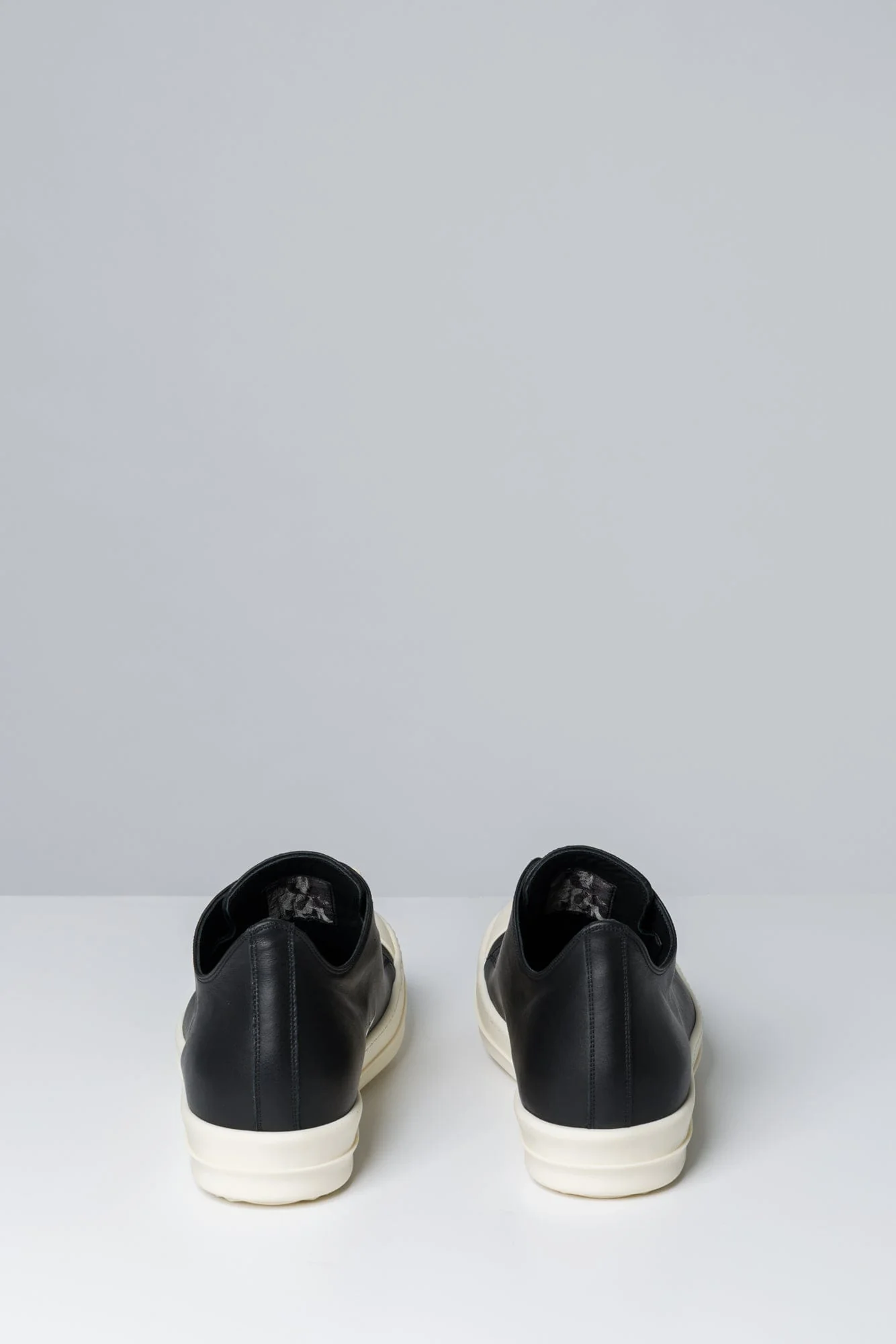 Rick Owens Low Sneaks in Black SS25 - Image 5