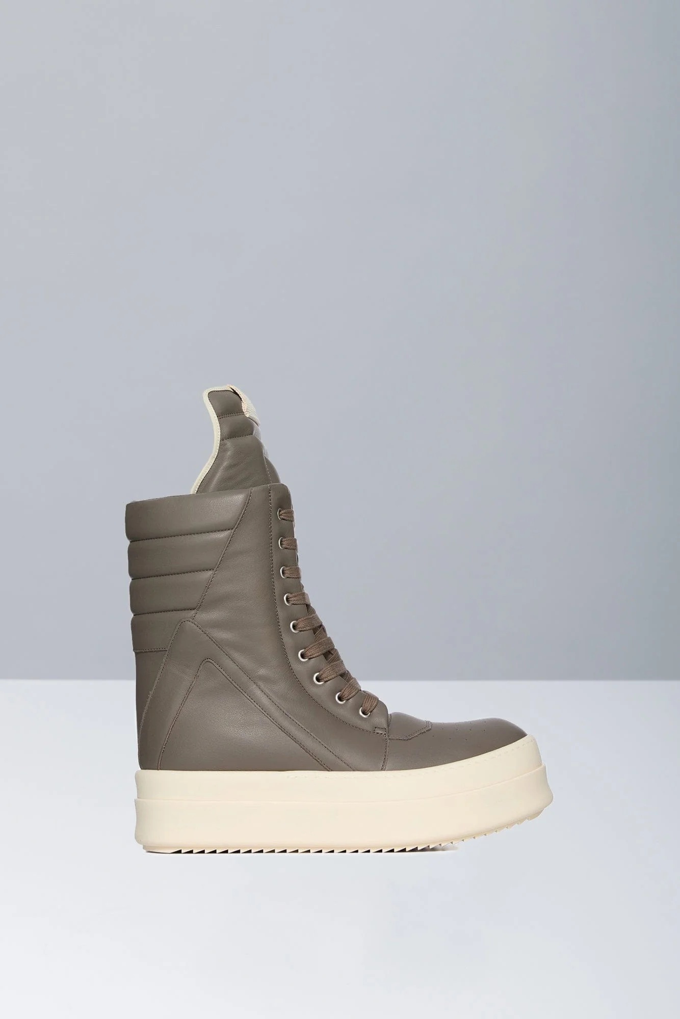 Rick Owens Mega Geobasket in Dust SS25