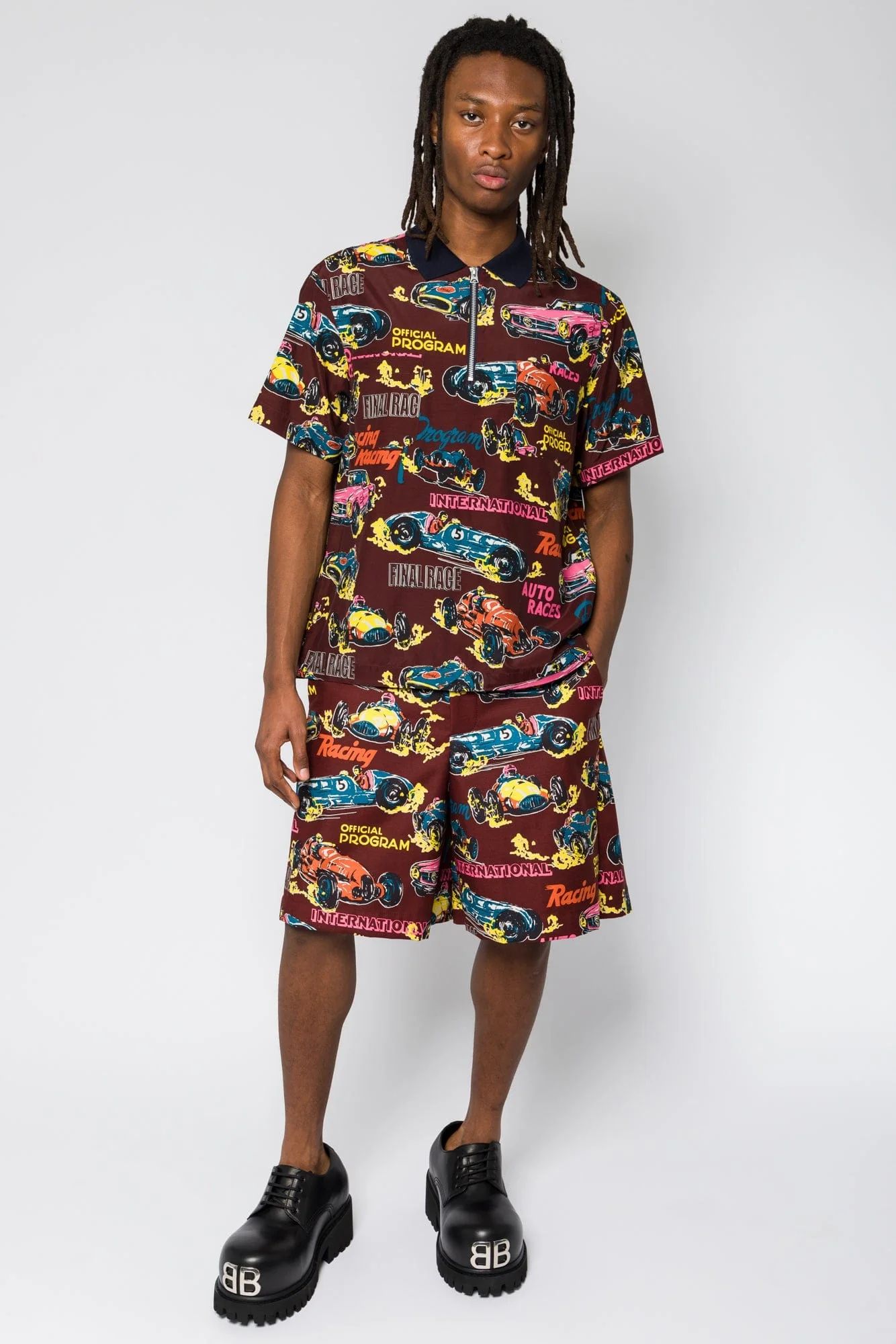 Sacai Car Race Shorts - Image 4