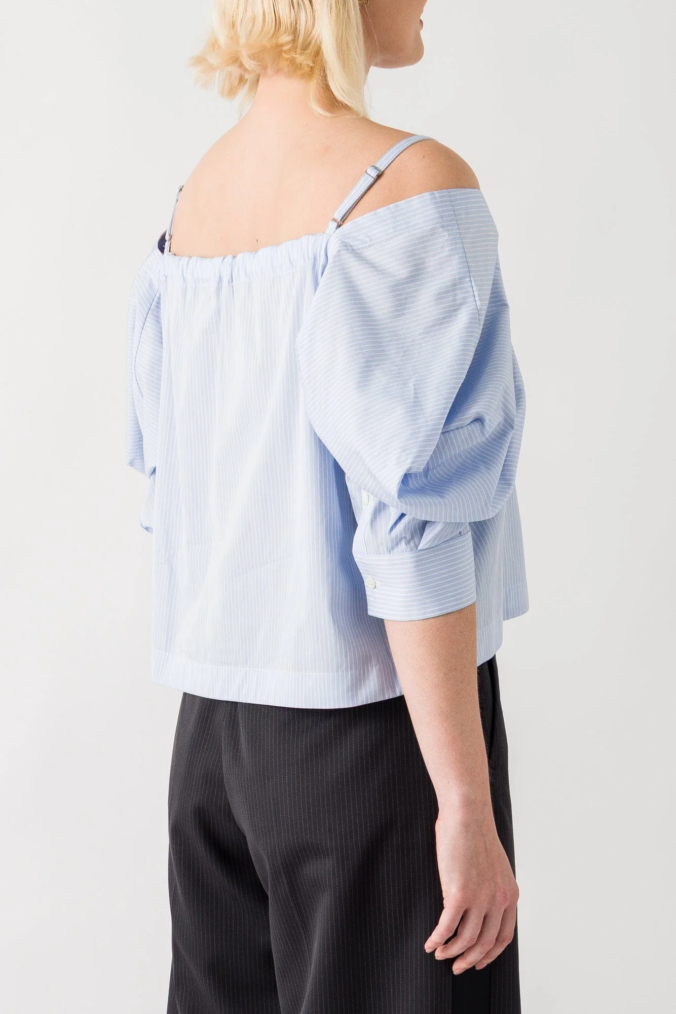 Sacai Cotton Poplin Pullover - Image 3