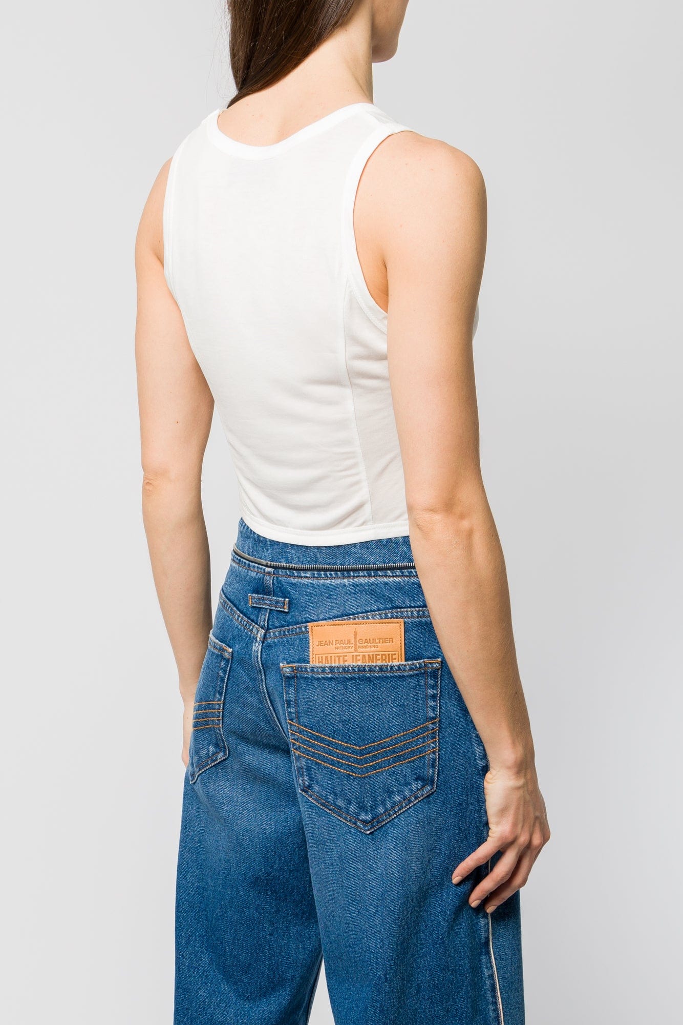 Simone Rocha Easy Tank with Bow Tails - Image 3