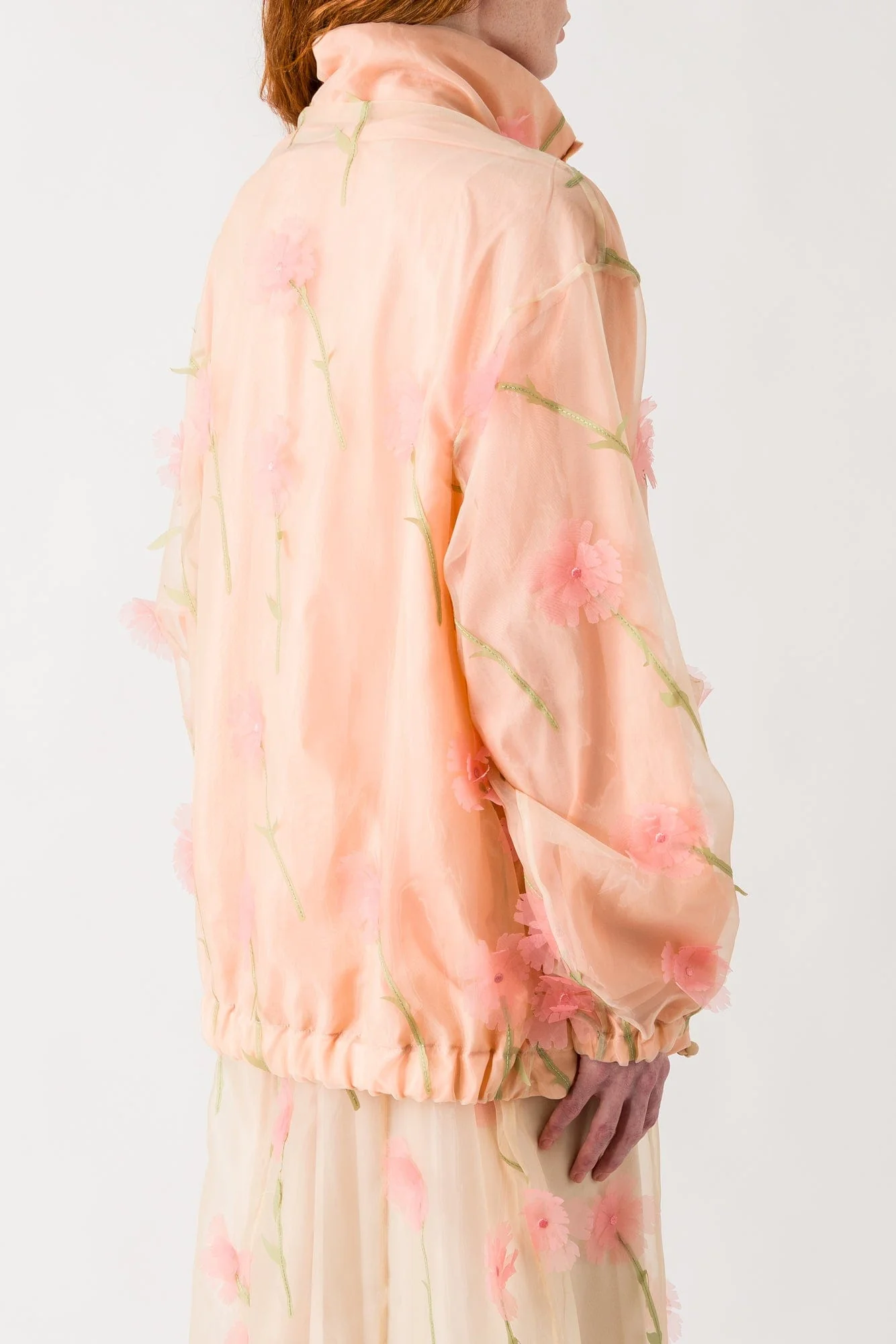 Simone Rocha Layered Cargo Flap Pocket Detail Cagoule - Image 3