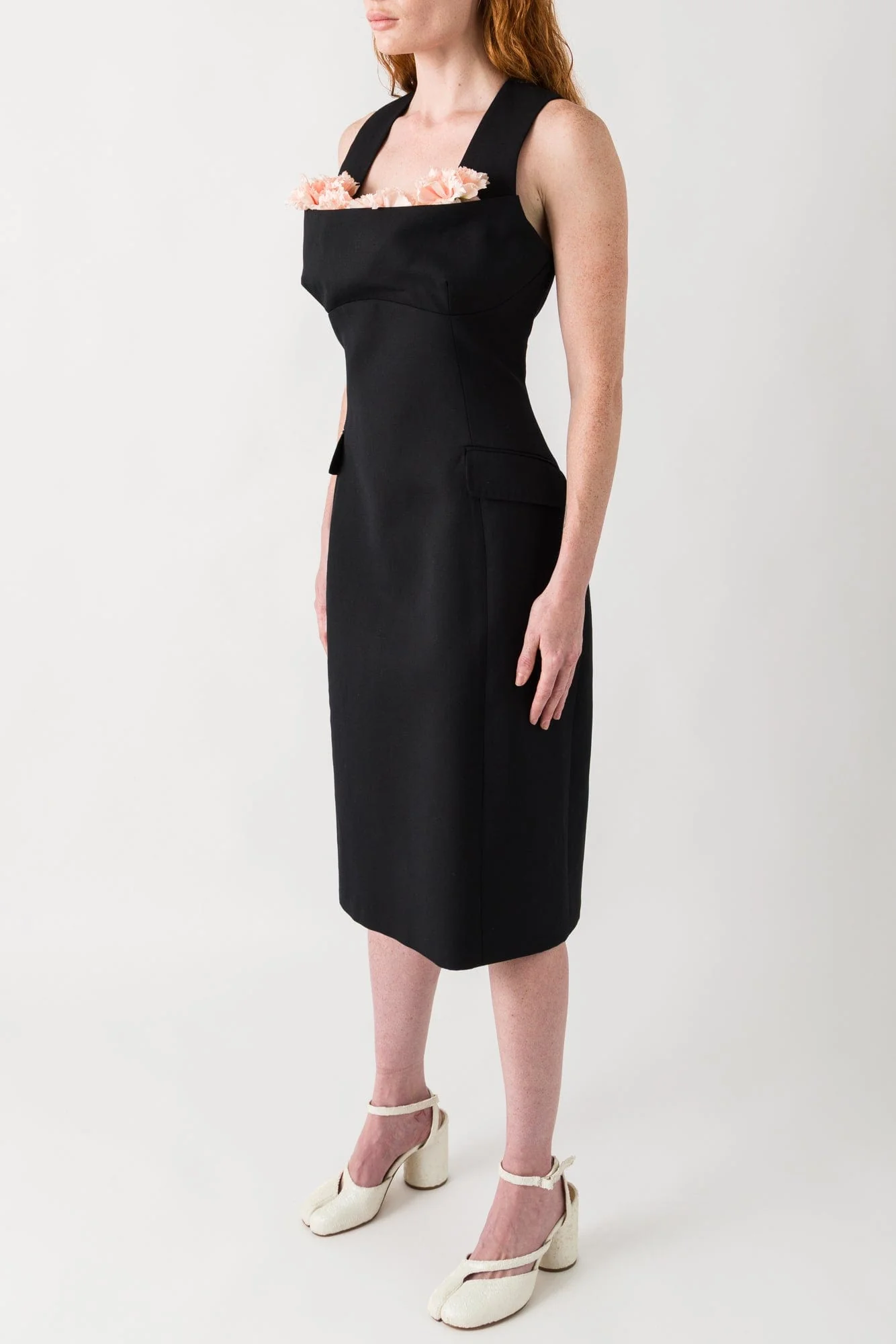 Simone Rocha Stuffed Carnation Balconette Bust Dress - Image 2