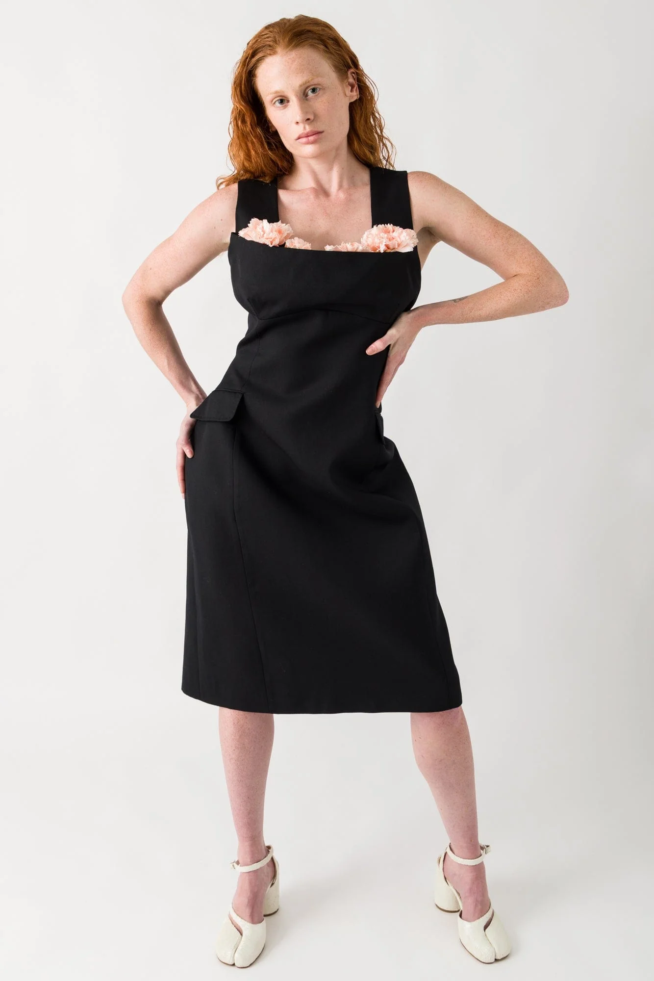 Simone Rocha Stuffed Carnation Balconette Bust Dress - Image 4